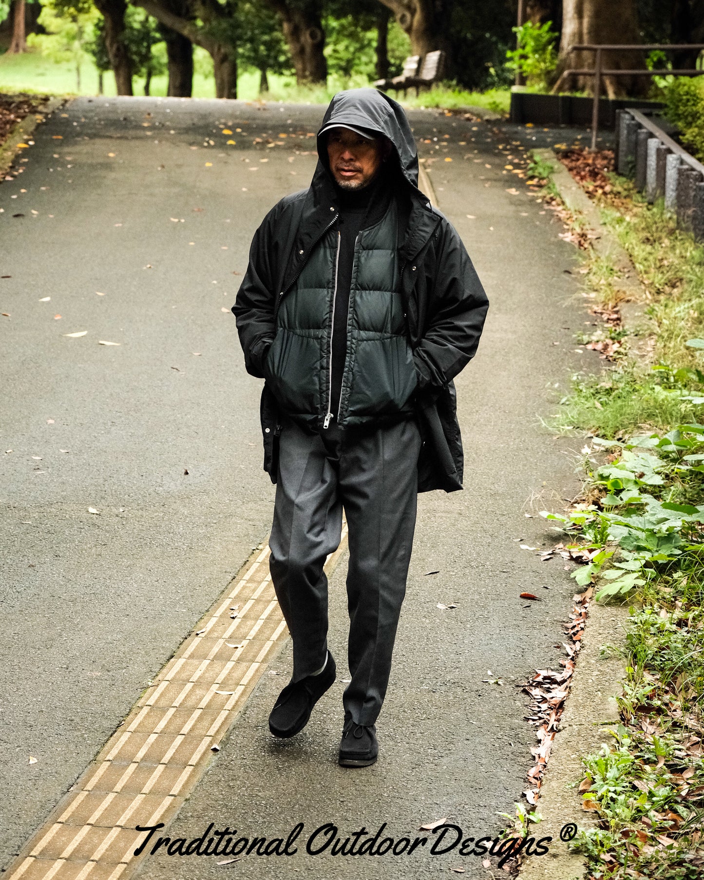 【10月下旬~11月中旬発送予定】【TOD Outdoorwear】New Classic M.T.P. , ALL BLACK