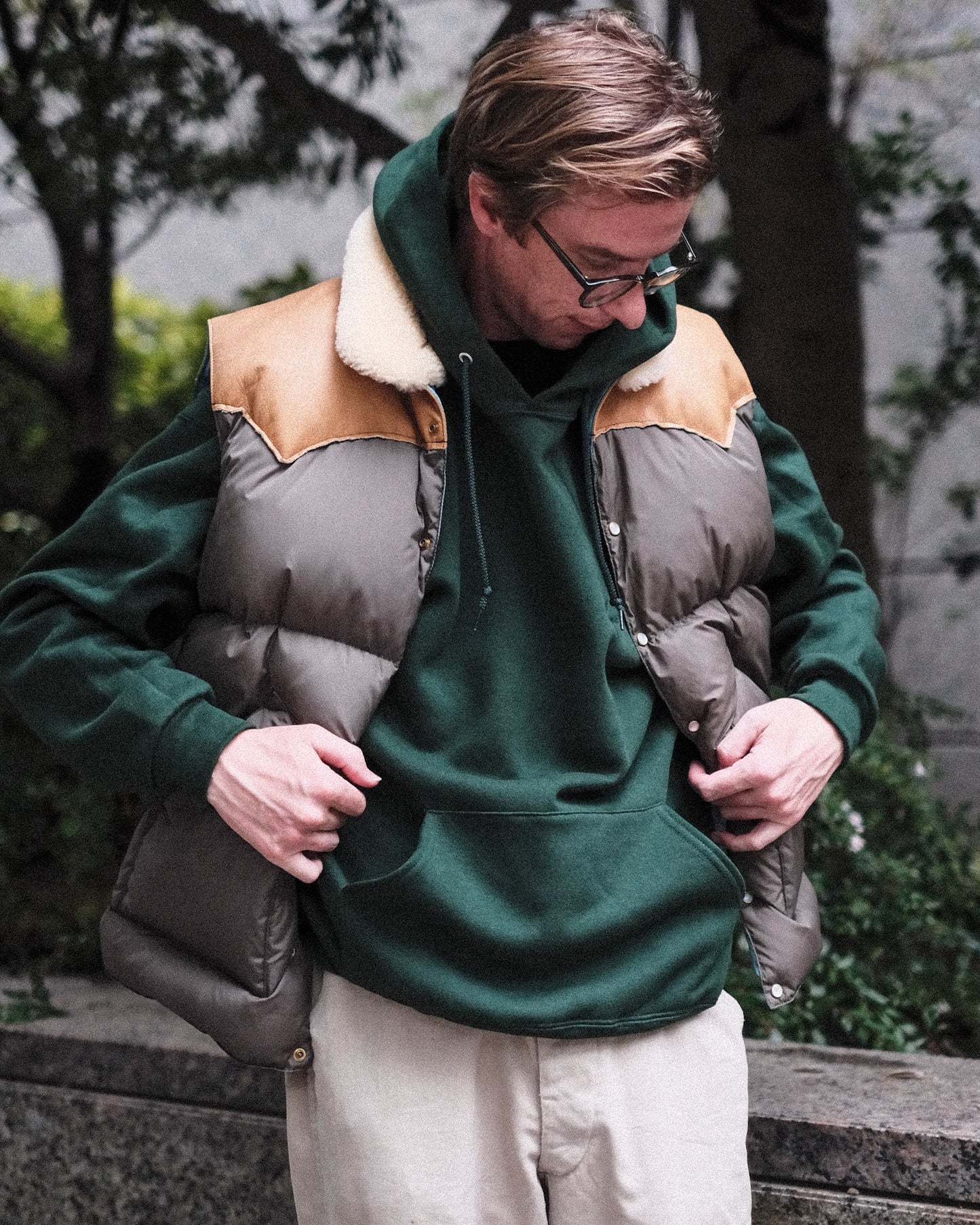 【TOD STORE 】 ROCKY MOUNTAIN FEATHERBED , CHRISTY VEST NYLON T.O.D. EXCLUSIVE MODEL