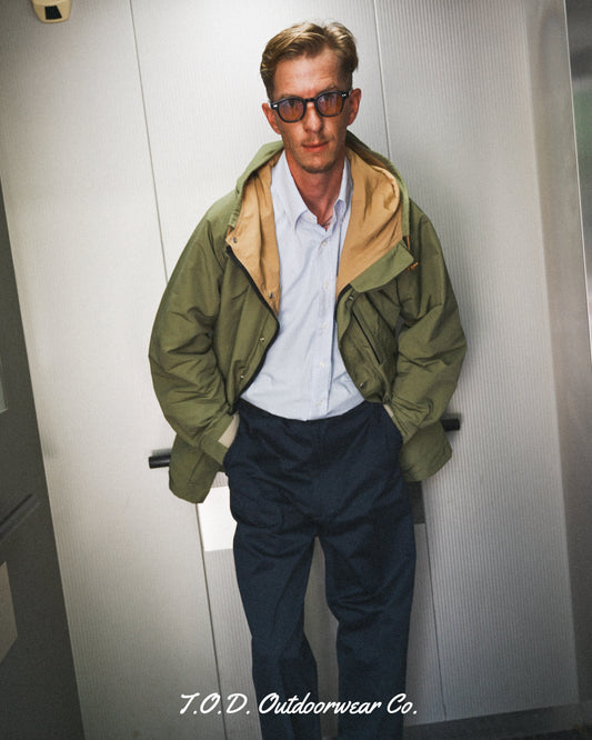 【10月下旬~11月上旬発送】【TOD Outdoorwear】New Classic M.T.P. , MOSS GREEN