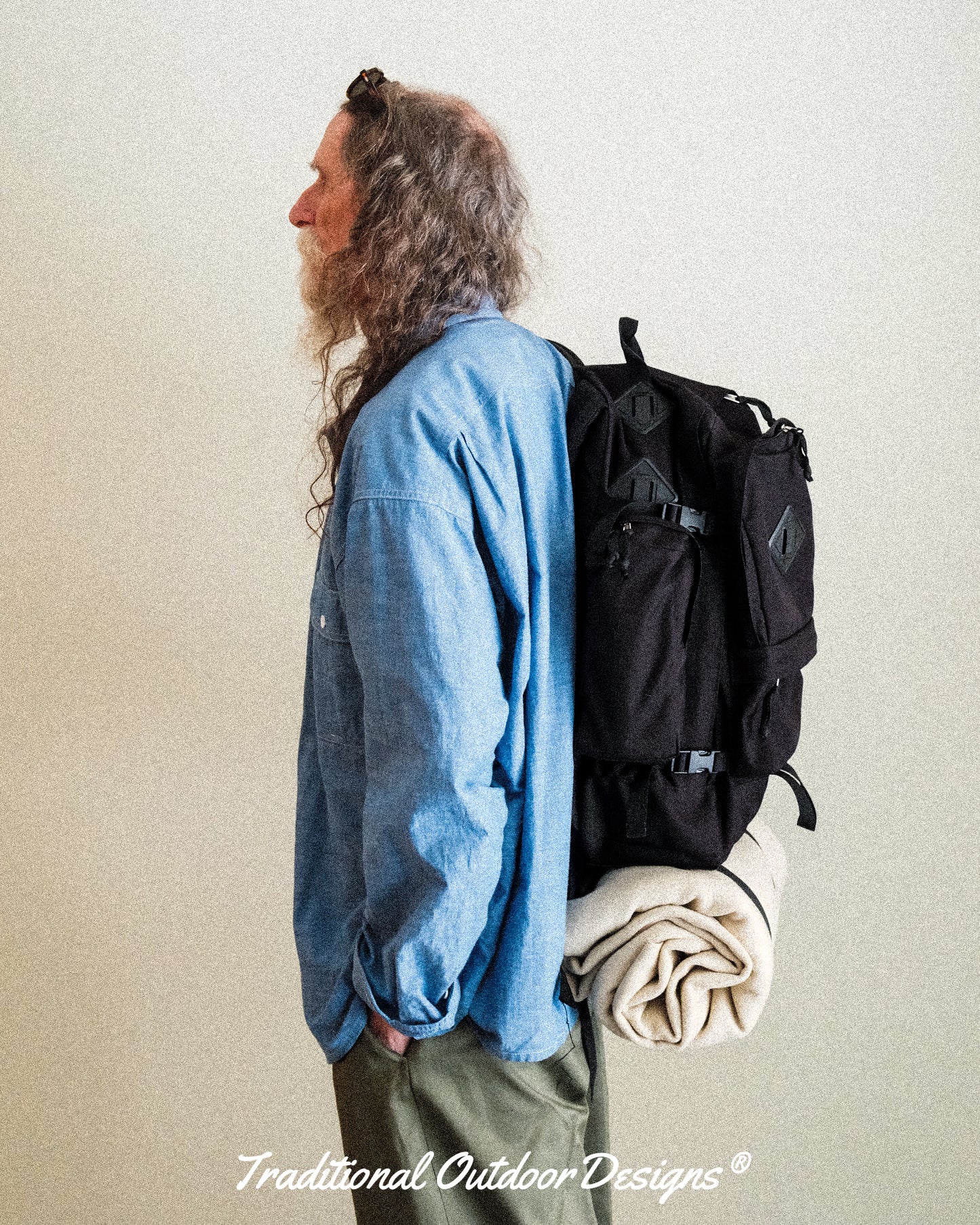 【T.O.D. Outdoorwear Co.】TOD THUNDERCLAP SHIRT DFP LS CHAMBRAY