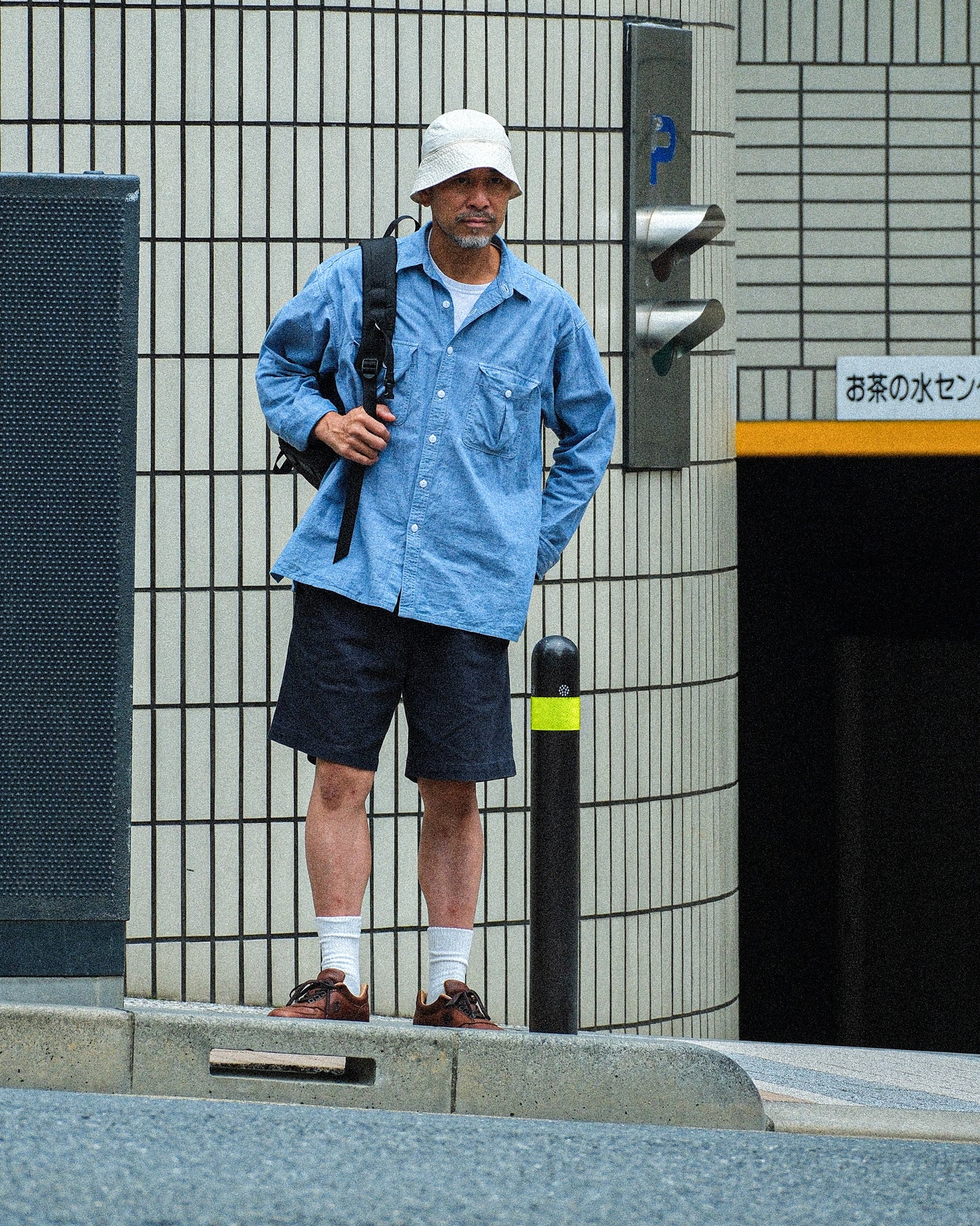 【T.O.D. Outdoorwear Co.】TOD THUNDERCLAP SHIRT DFP LS CHAMBRAY