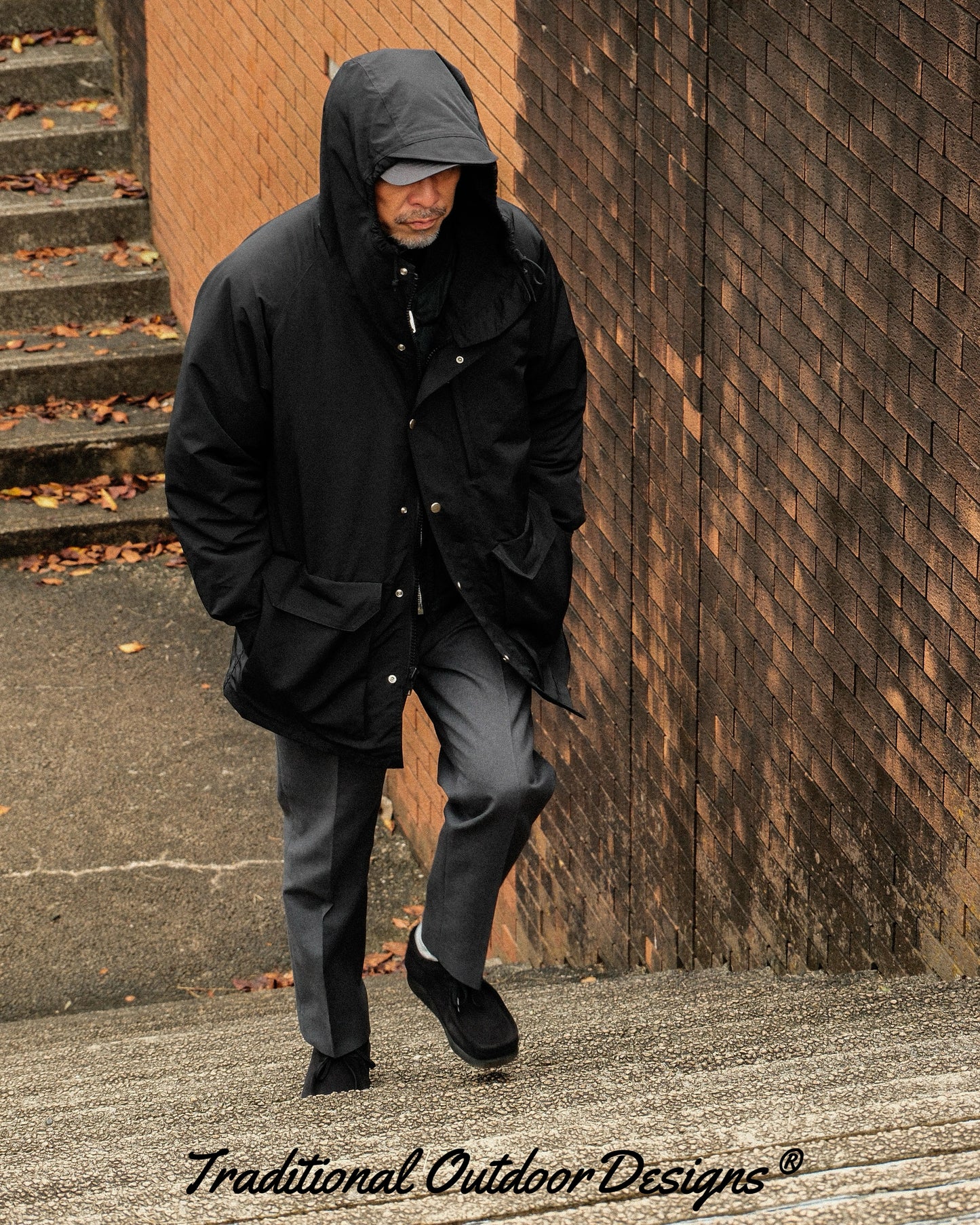 【10月下旬~11月中旬発送予定】【TOD Outdoorwear】New Classic M.T.P. , ALL BLACK
