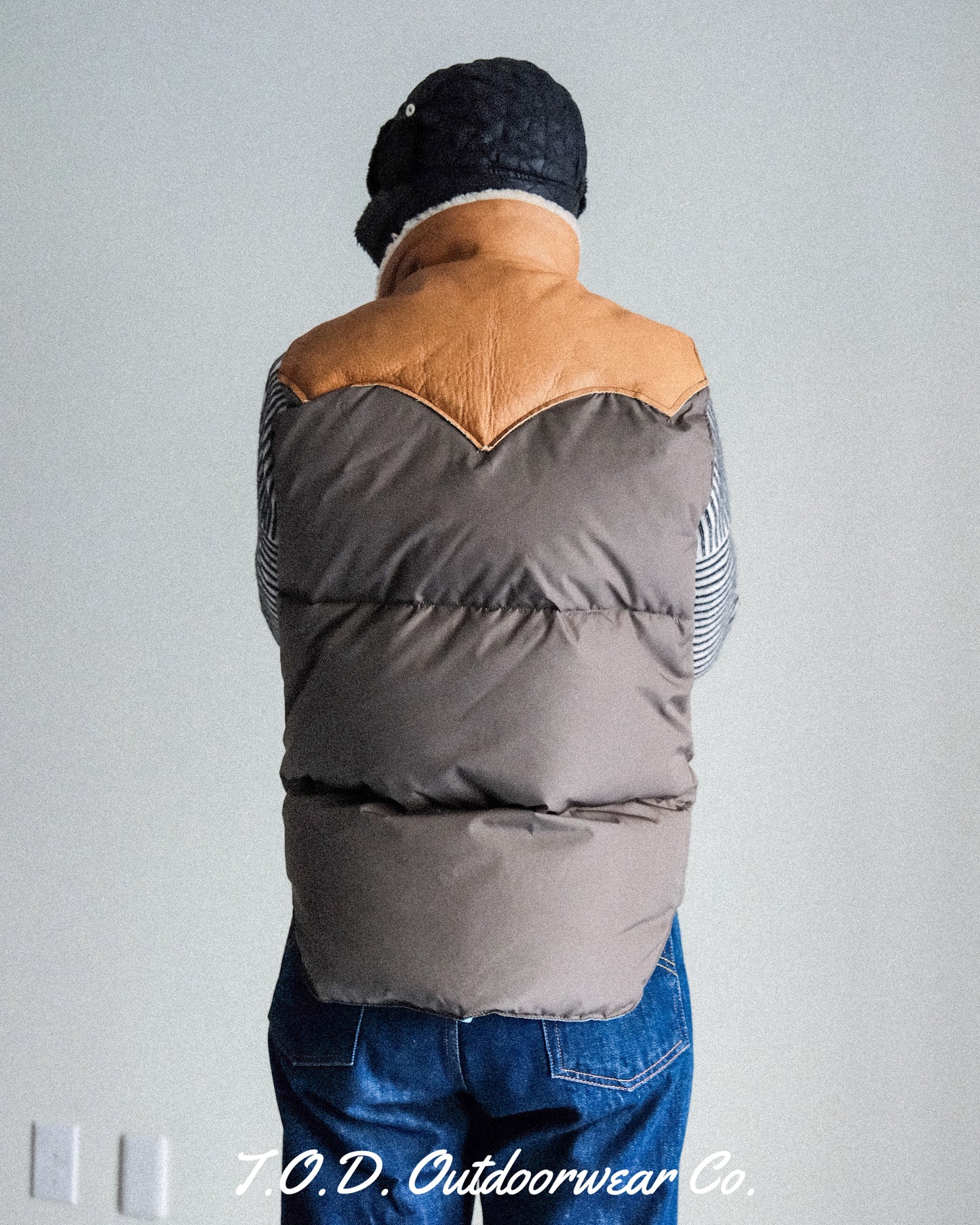 【TOD STORE 】 ROCKY MOUNTAIN FEATHERBED , CHRISTY VEST NYLON T.O.D. EXCLUSIVE MODEL