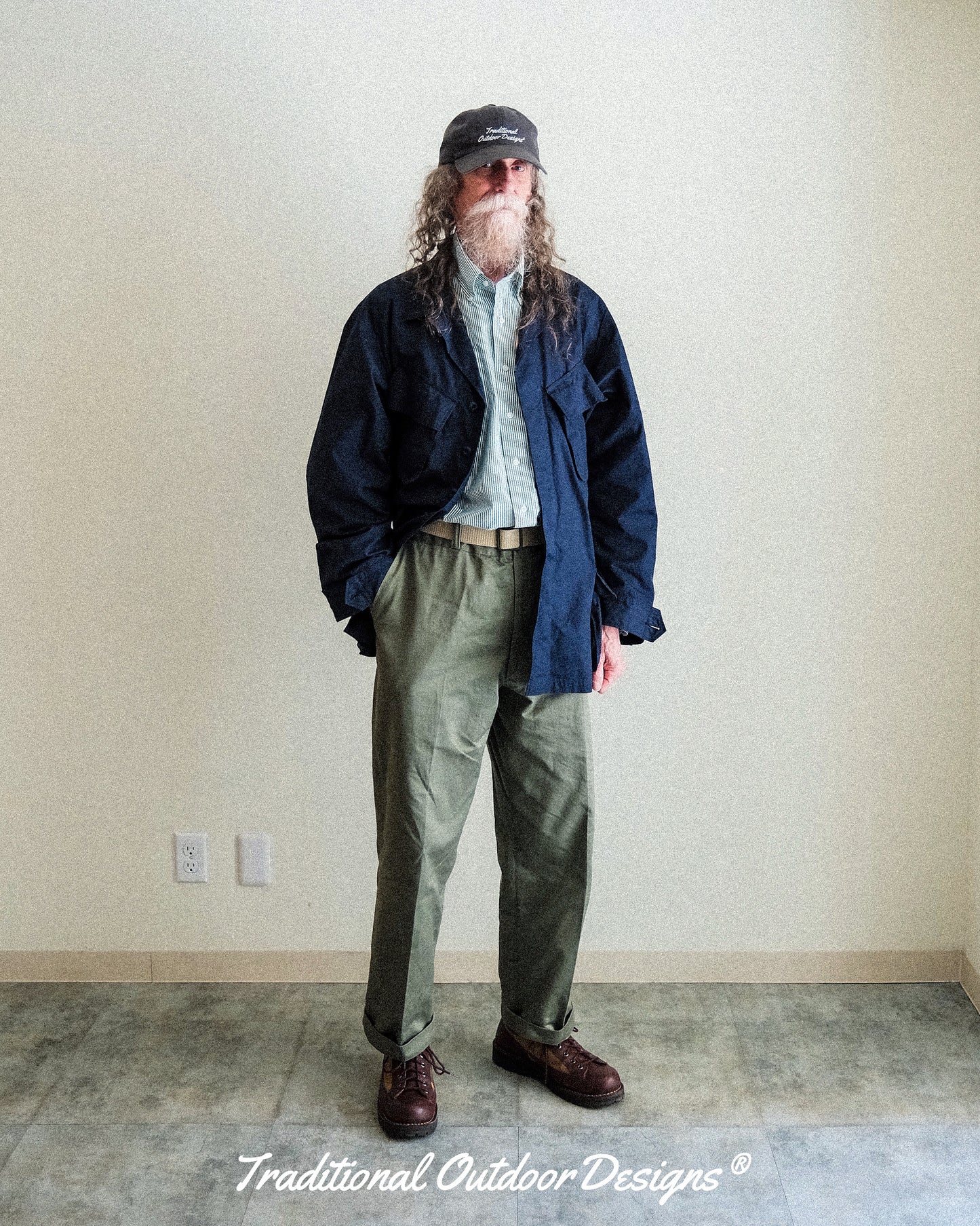 【T.O.D. Outdoorwear Co.】TOD M1969 JFJ, NAVY