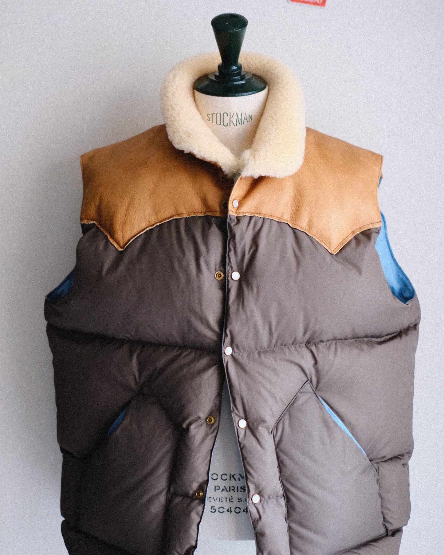 【TOD STORE 】 ROCKY MOUNTAIN FEATHERBED , CHRISTY VEST NYLON T.O.D. EXCLUSIVE MODEL
