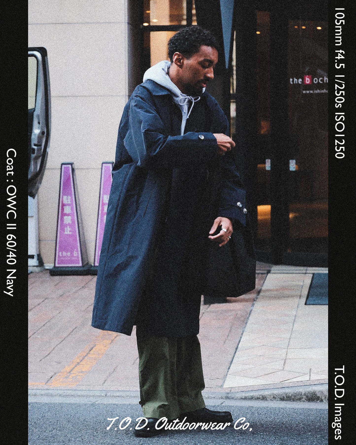 【TOD Outdoorwear Co】O.W.C. II 60/40 WP NAVY BLUE