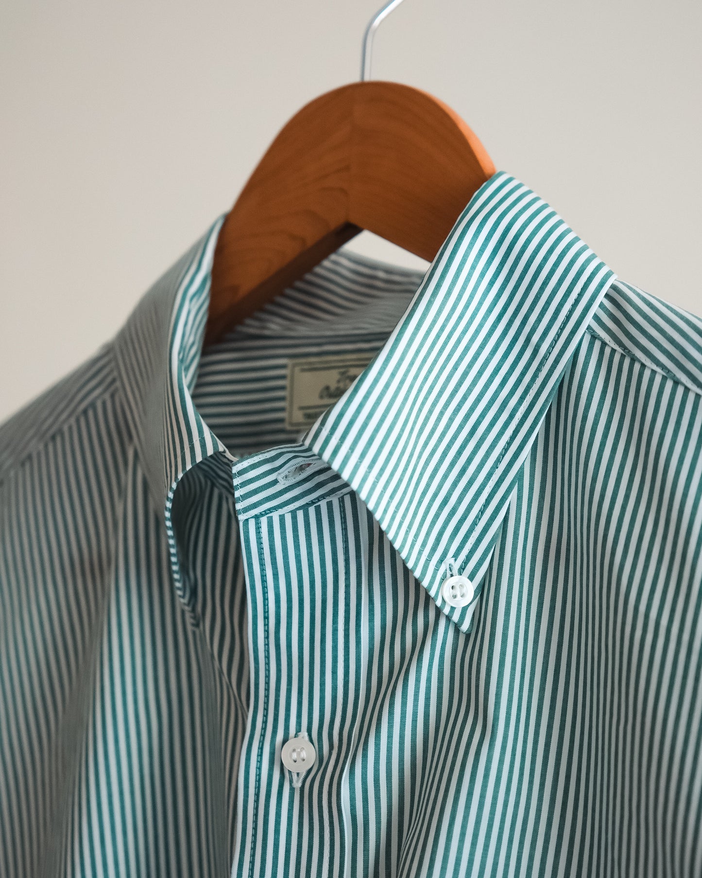 【T.O.D. Outdoorwear Co.】TOD BD SHIRT CANDY STRIPE GREEN