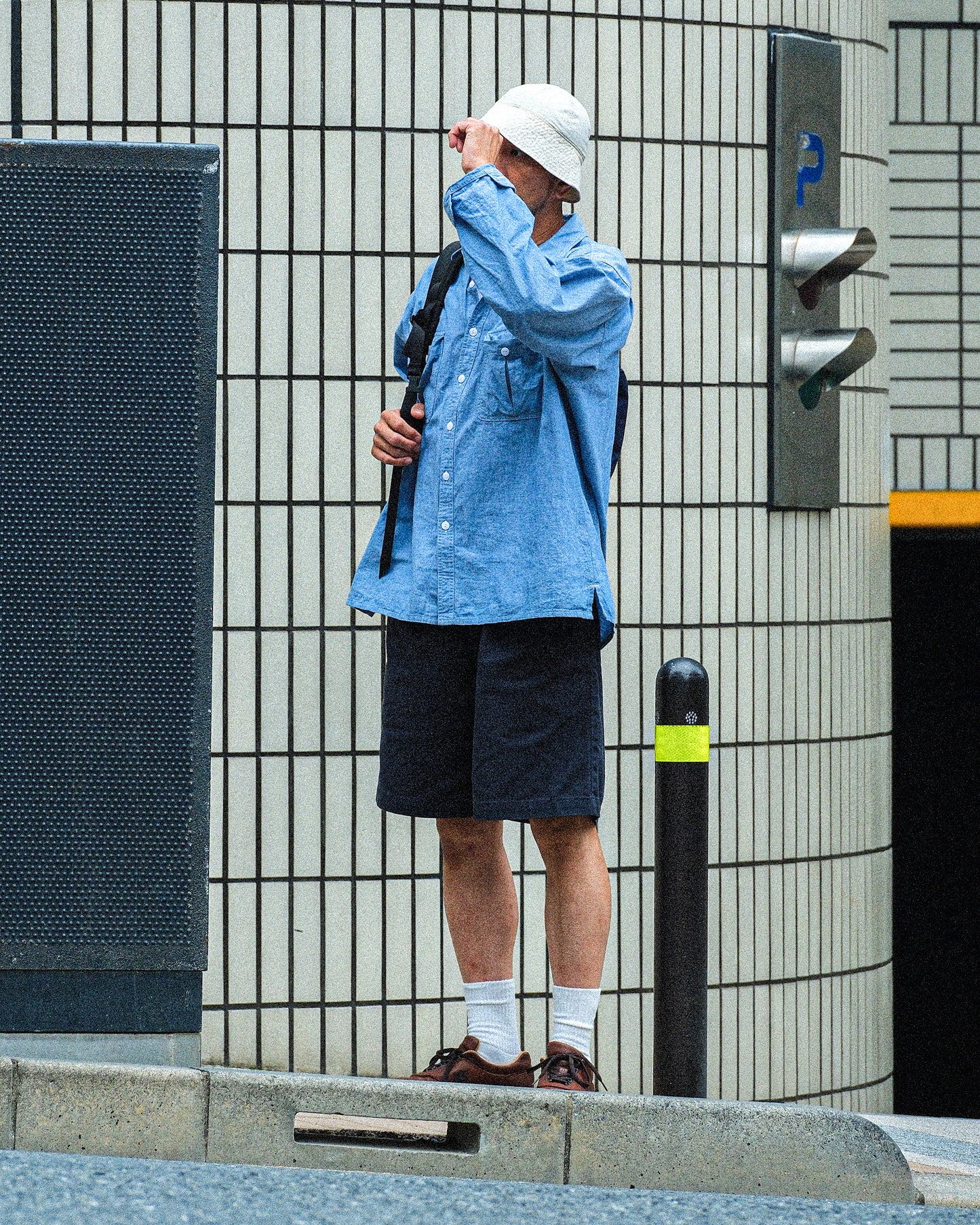 【T.O.D. Outdoorwear Co.】TOD THUNDERCLAP SHIRT DFP LS CHAMBRAY