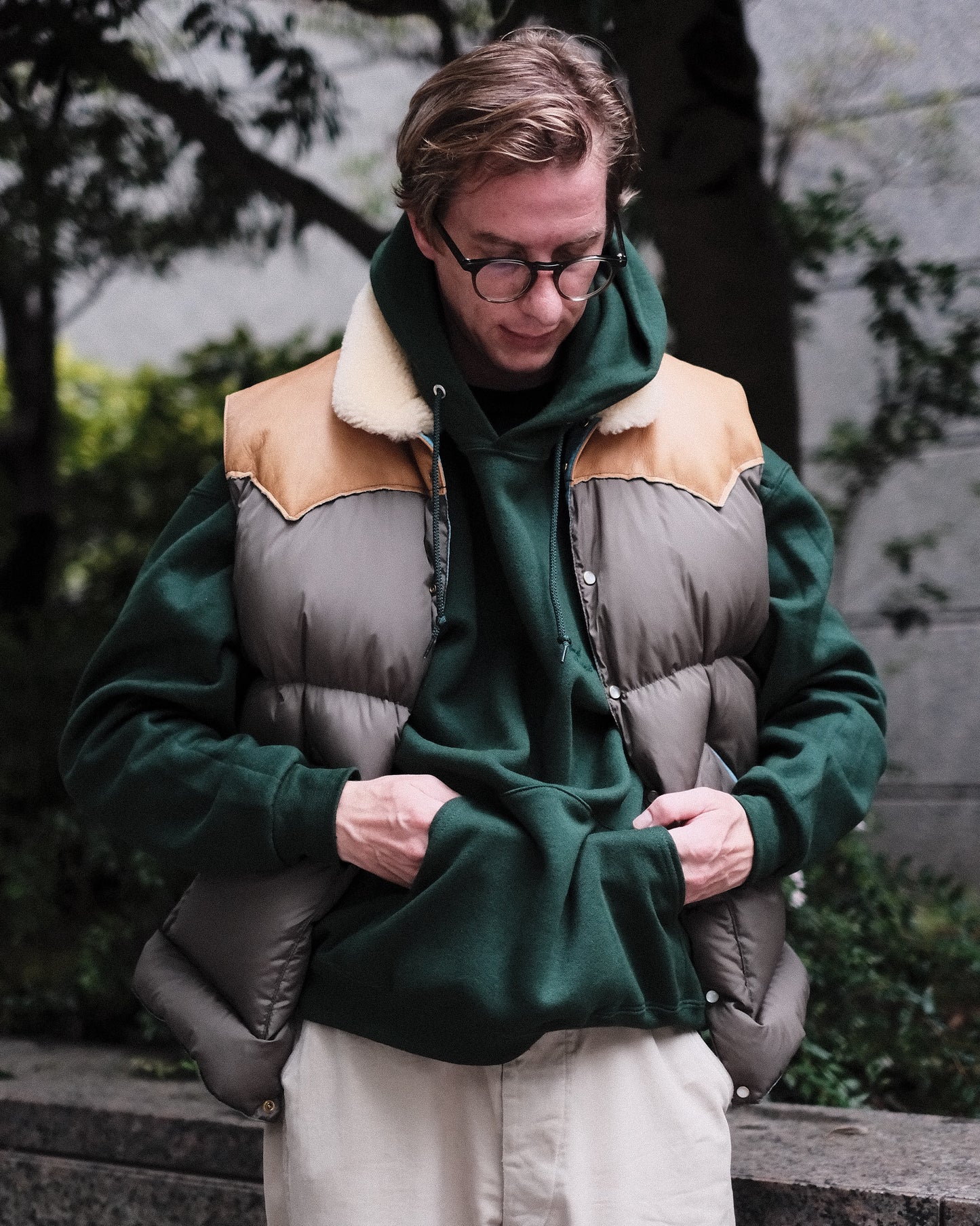 【TOD STORE 】 ROCKY MOUNTAIN FEATHERBED , CHRISTY VEST NYLON T.O.D. EXCLUSIVE MODEL