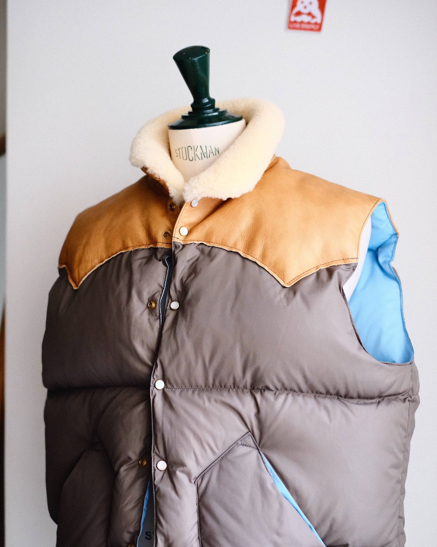 【TOD STORE 】 ROCKY MOUNTAIN FEATHERBED , CHRISTY VEST NYLON T.O.D. EXCLUSIVE MODEL