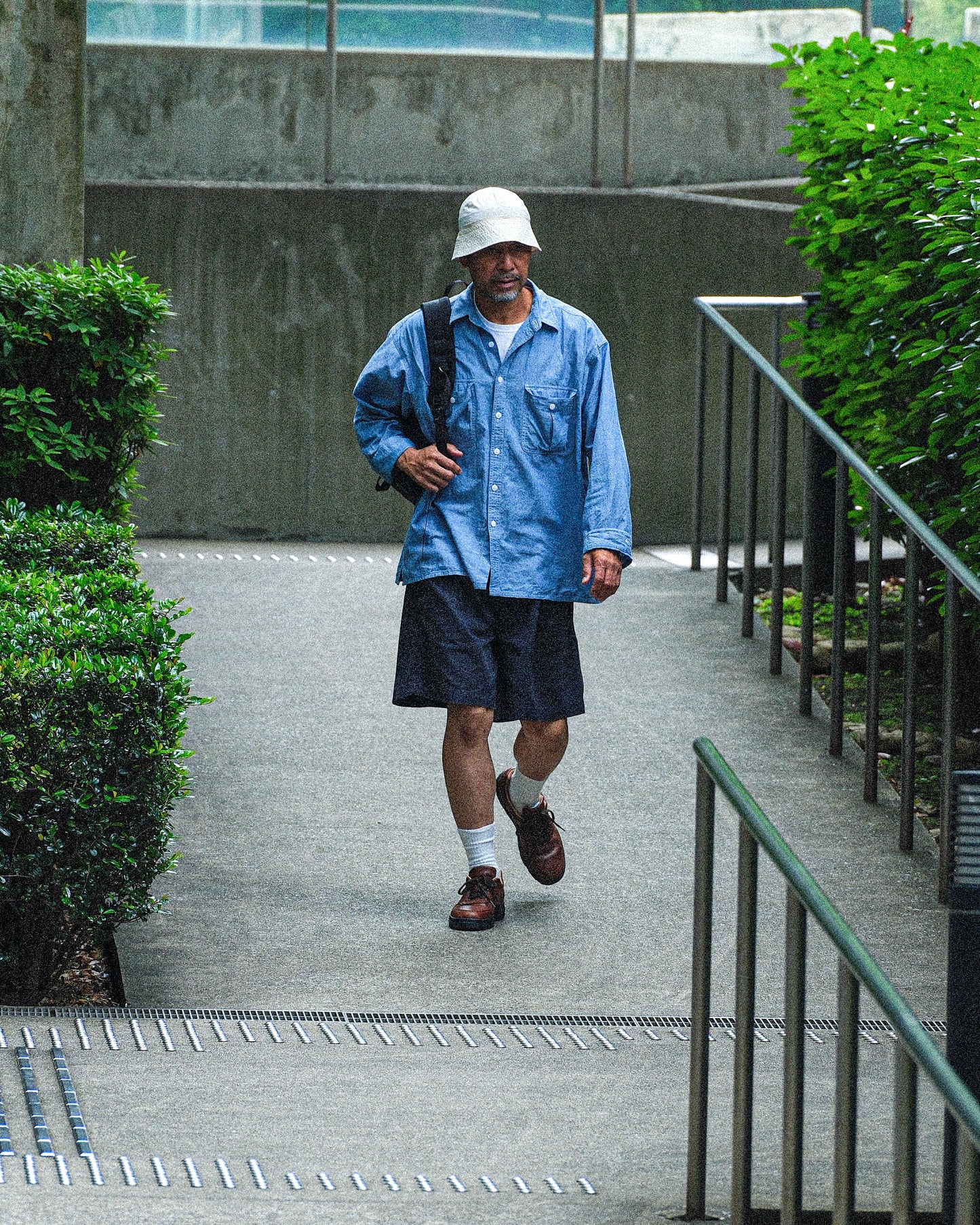【T.O.D. Outdoorwear Co.】TOD THUNDERCLAP SHIRT DFP LS CHAMBRAY