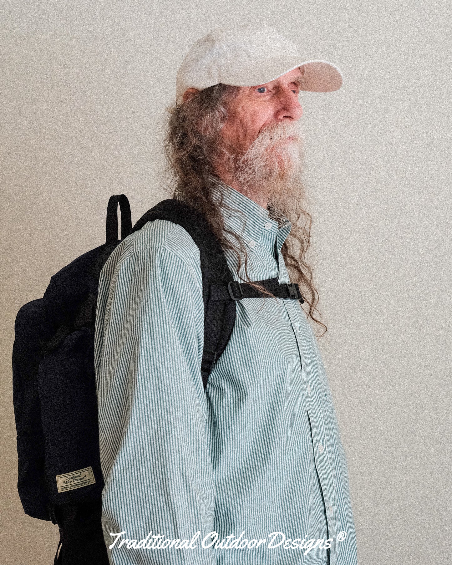 【T.O.D. Outdoorwear Co.】TOD BD SHIRT CANDY STRIPE SAX