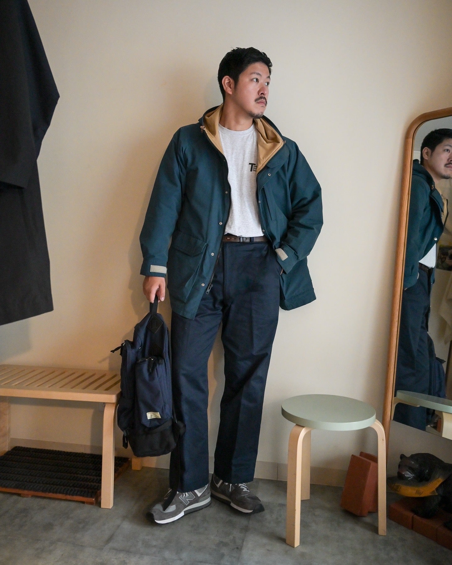 【TOD TRADITIONAL TROUSERS】M1968 CHINO COTTON TWILL