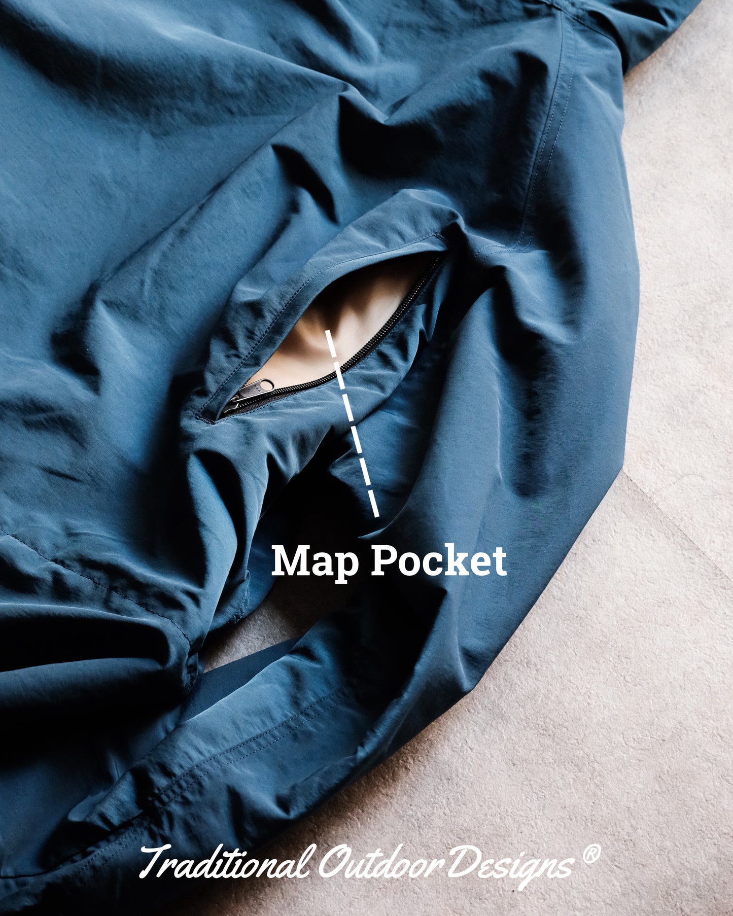 【TOD Outdoorwear Co,】 New Classic M.T.P. 60/40, Navy