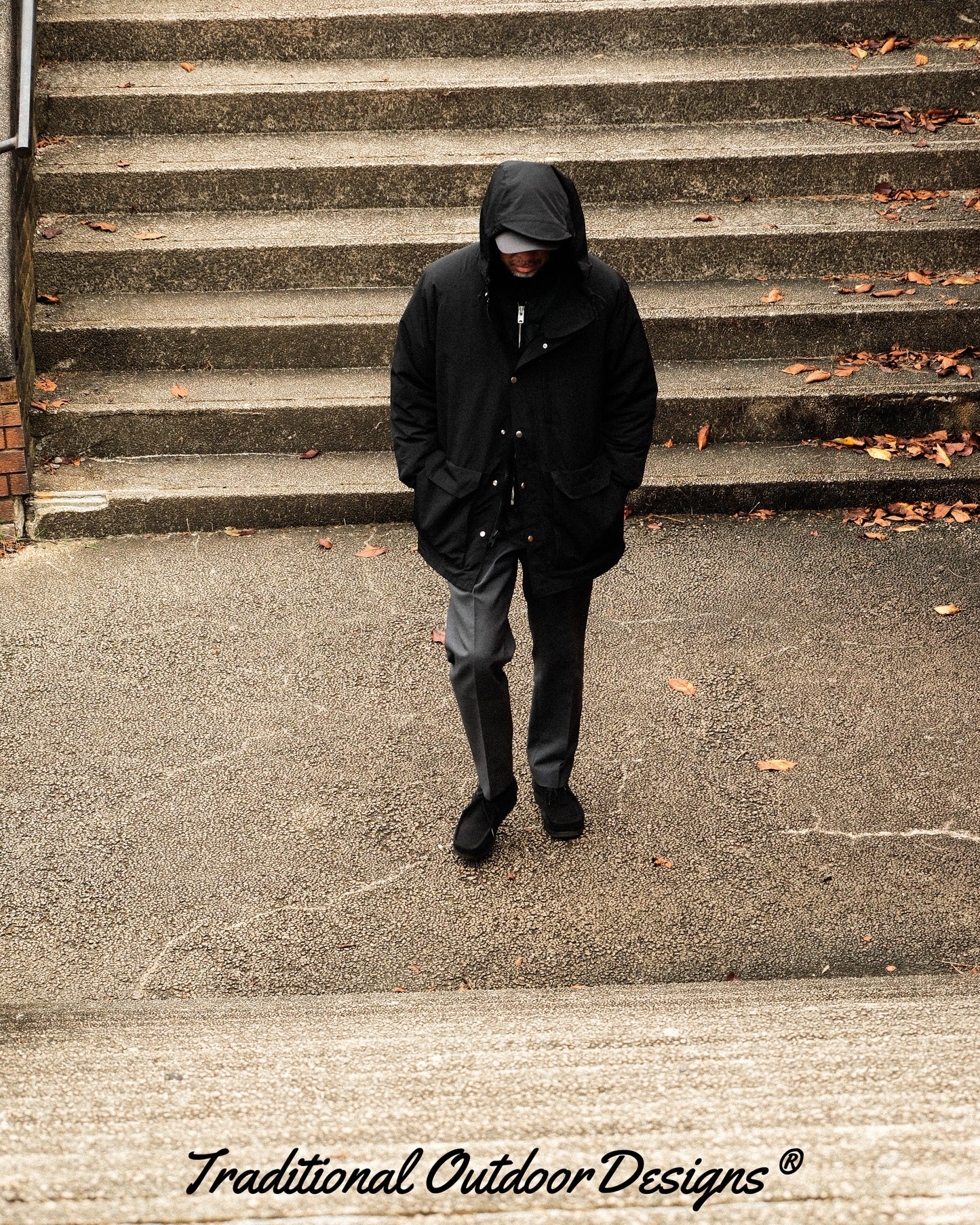 【10月下旬~11月中旬発送予定】【TOD Outdoorwear】New Classic M.T.P. , ALL BLACK