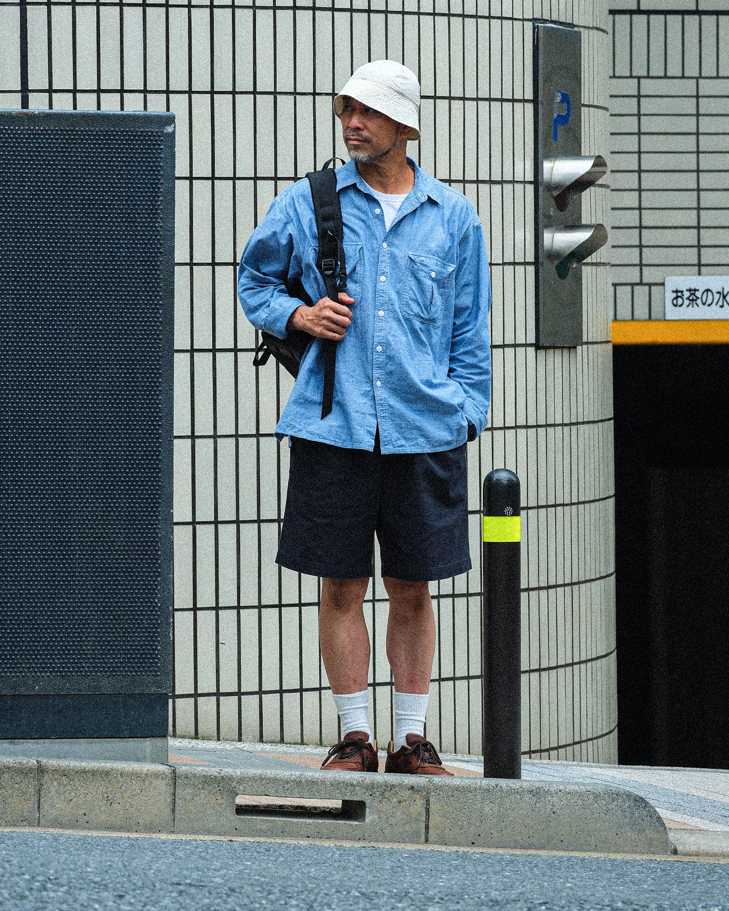 【T.O.D. Outdoorwear Co.】TOD THUNDERCLAP SHIRT DFP LS CHAMBRAY