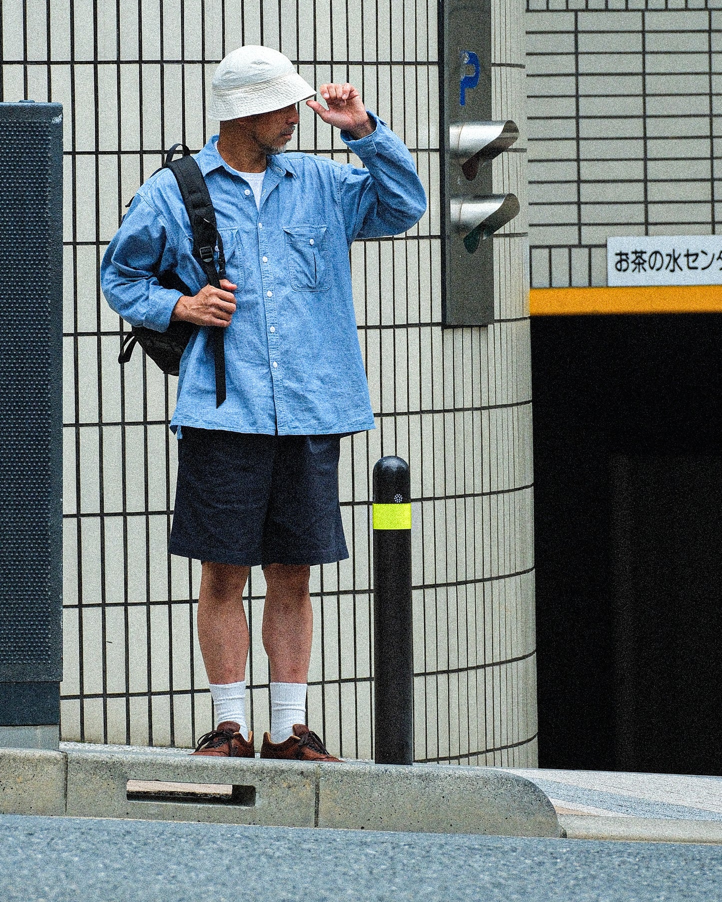 【T.O.D. Outdoorwear Co.】TOD THUNDERCLAP SHIRT DFP LS CHAMBRAY