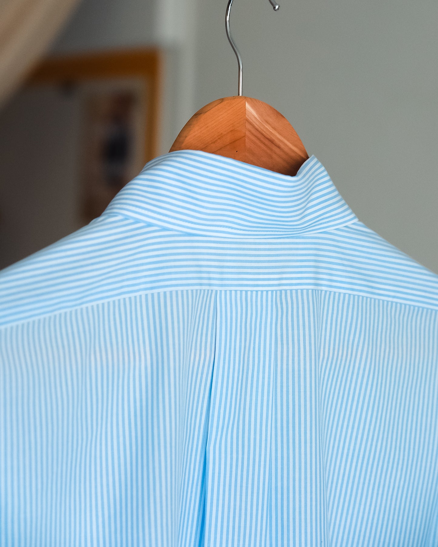 【T.O.D. Outdoorwear Co.】TOD BD SHIRT CANDY STRIPE SAX