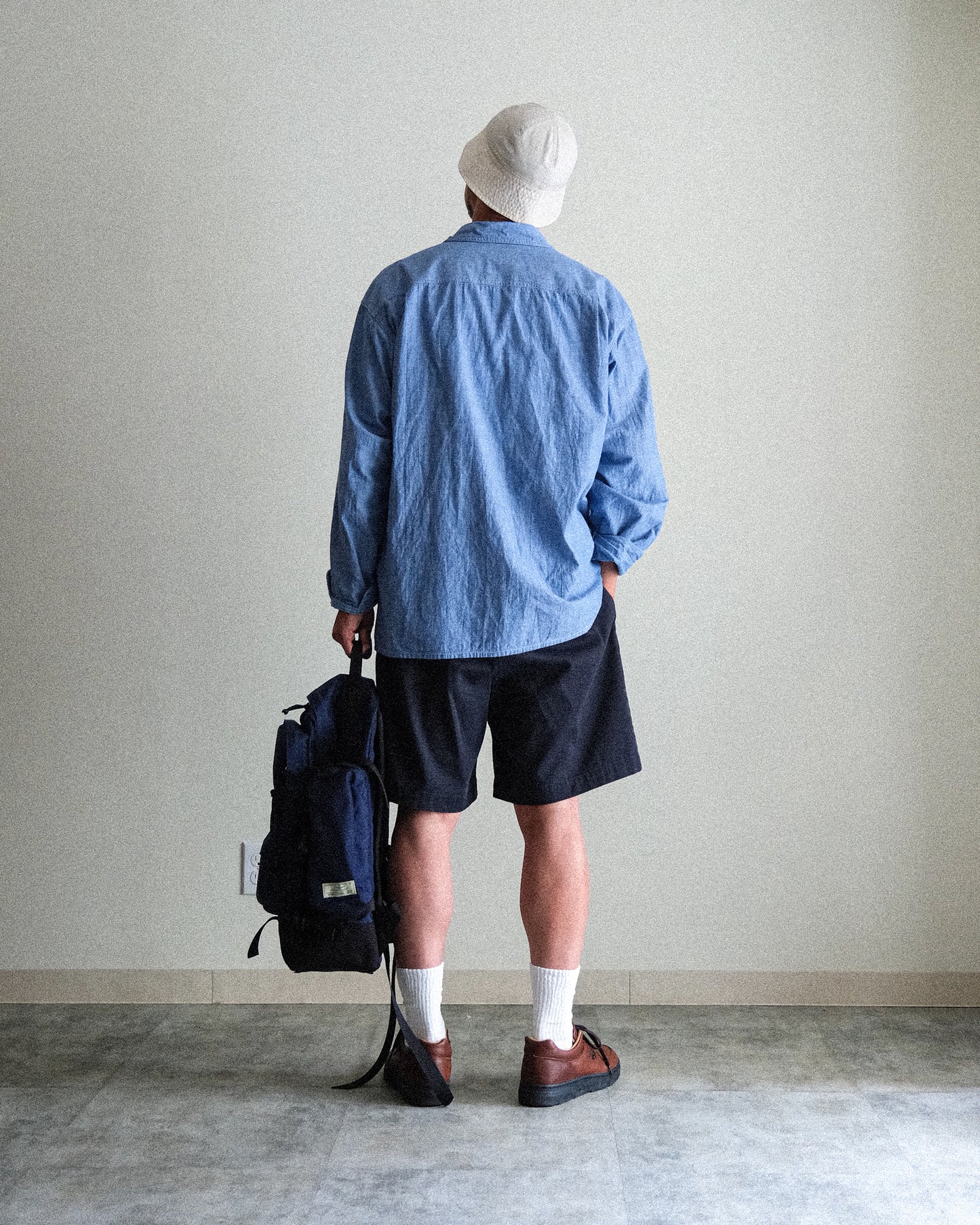 【T.O.D. Outdoorwear Co.】TOD THUNDERCLAP SHIRT DFP LS CHAMBRAY