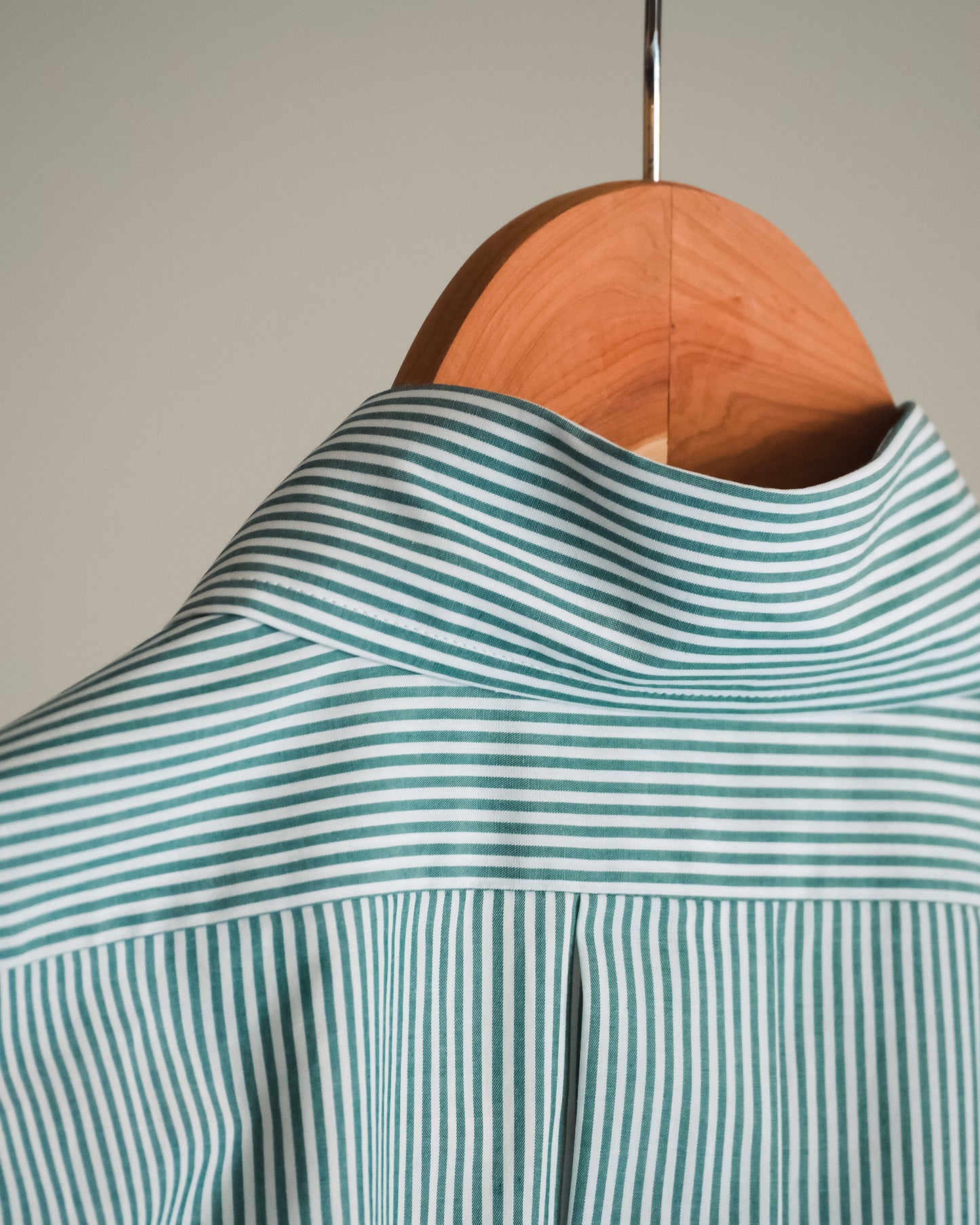 【T.O.D. Outdoorwear Co.】TOD BD SHIRT CANDY STRIPE GREEN