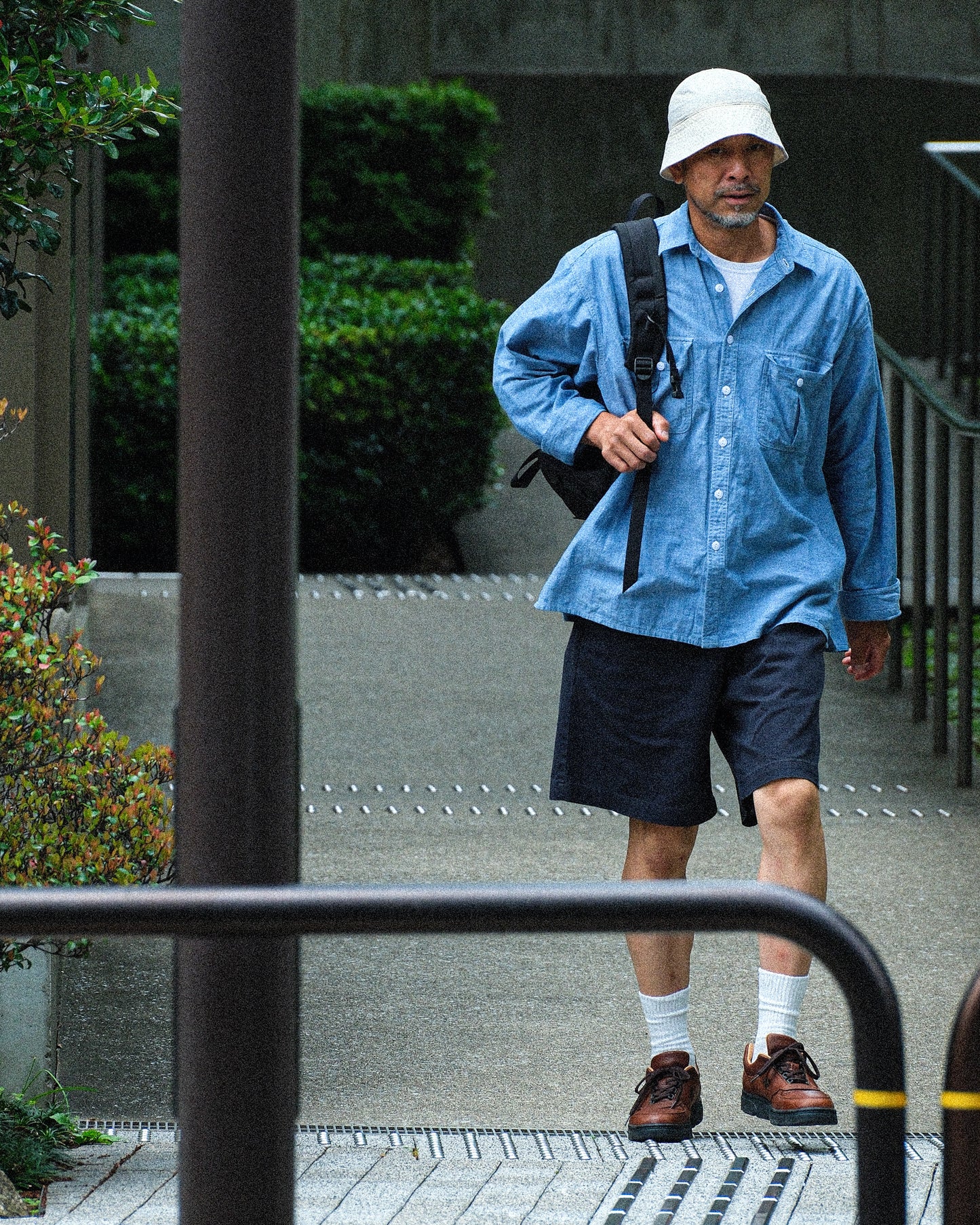 【T.O.D. Outdoorwear Co.】TOD THUNDERCLAP SHIRT DFP LS CHAMBRAY