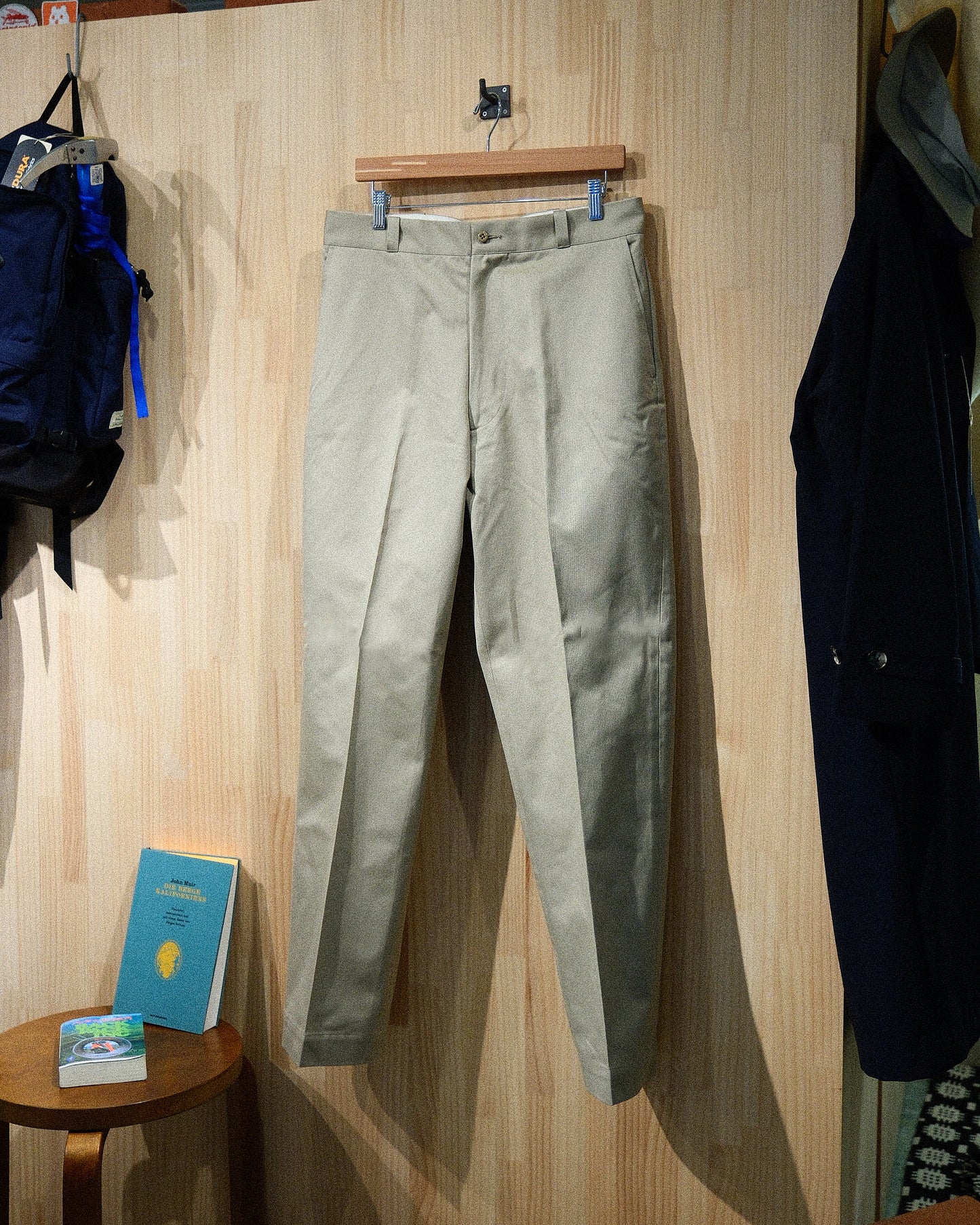 【TOD TRADITIONAL TROUSERS】M1968 CHINO COTTON TWILL, BEIGE