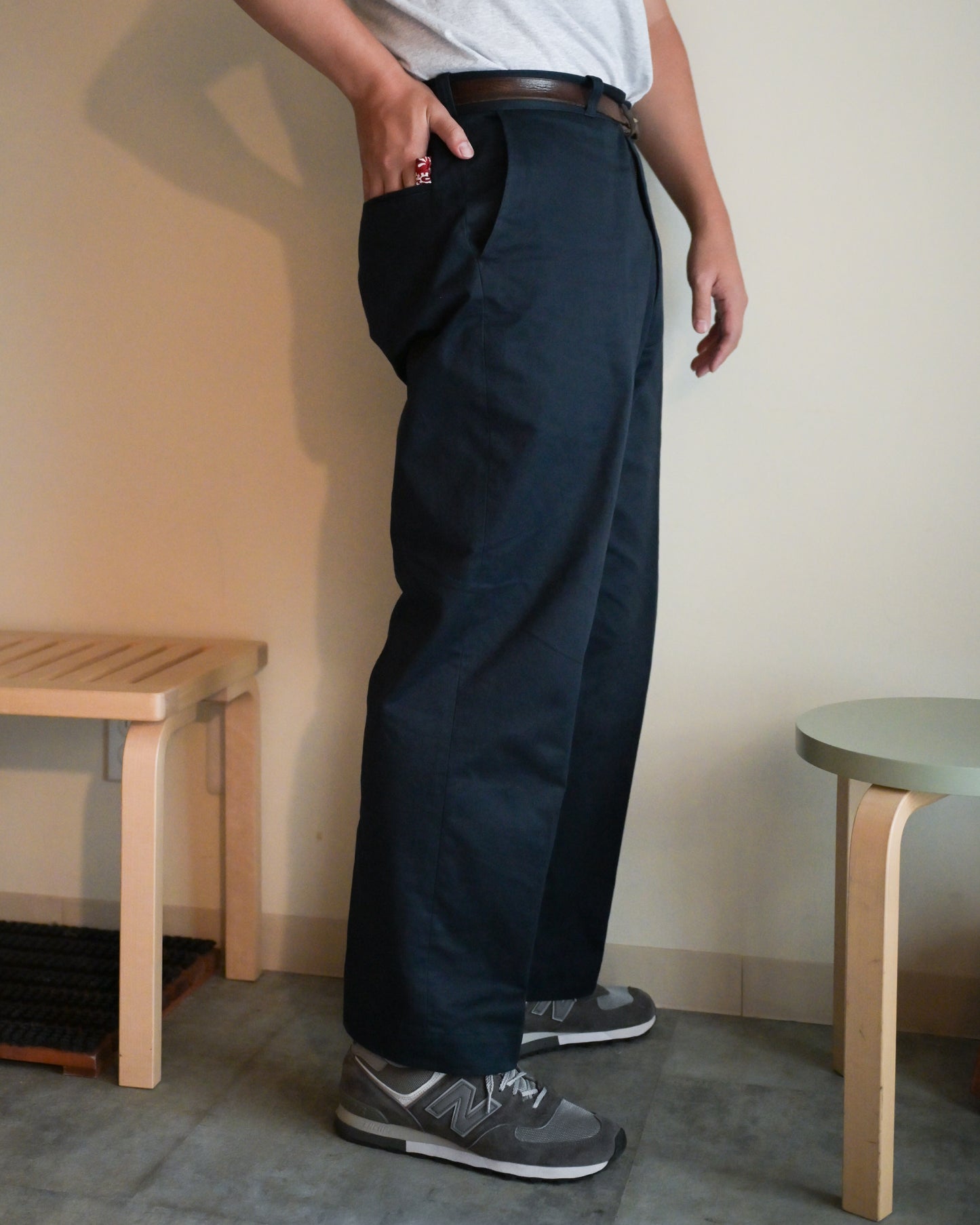 【TOD TRADITIONAL TROUSERS】M1968 CHINO COTTON TWILL