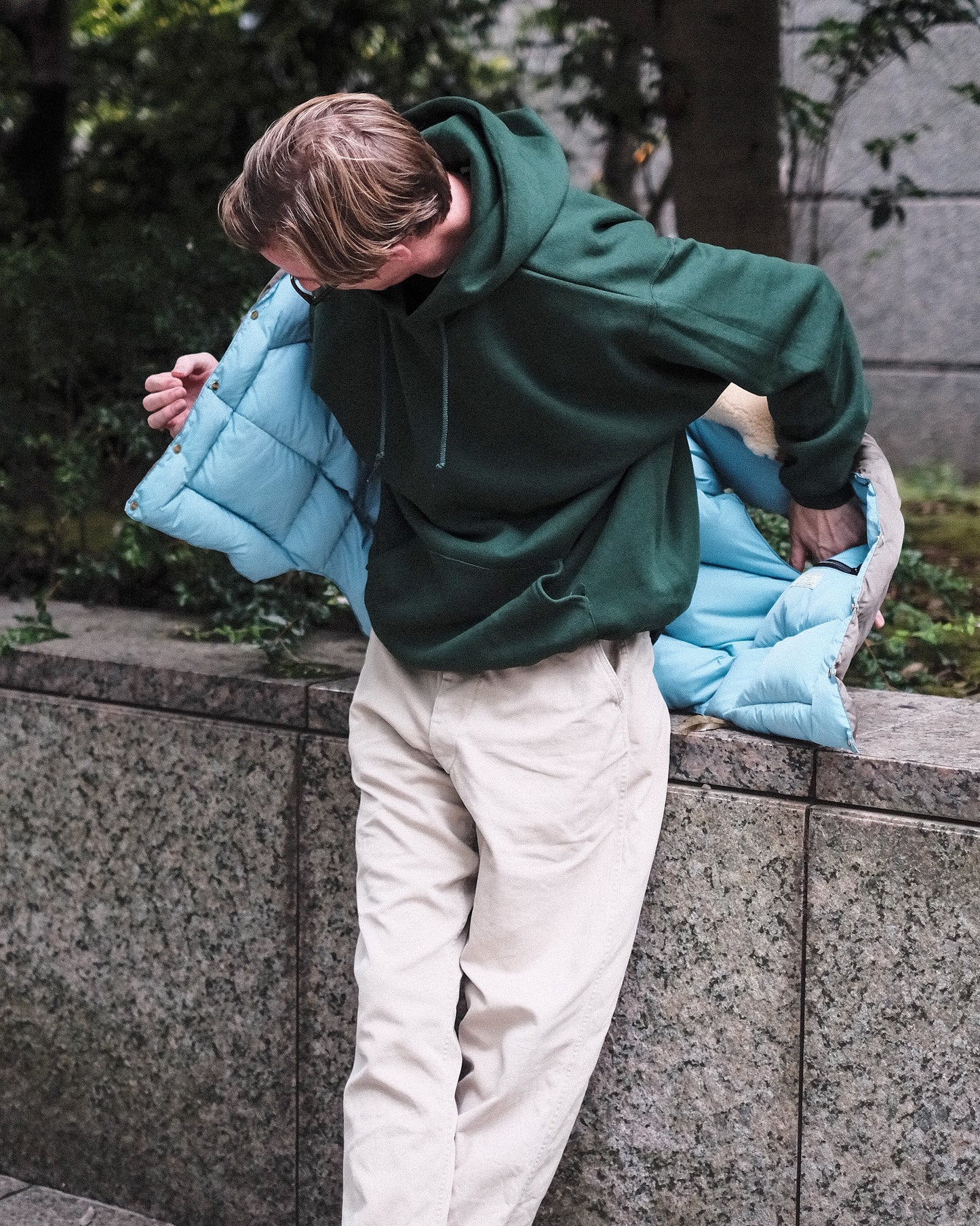 【TOD STORE 】 ROCKY MOUNTAIN FEATHERBED , CHRISTY VEST NYLON T.O.D. EXCLUSIVE MODEL