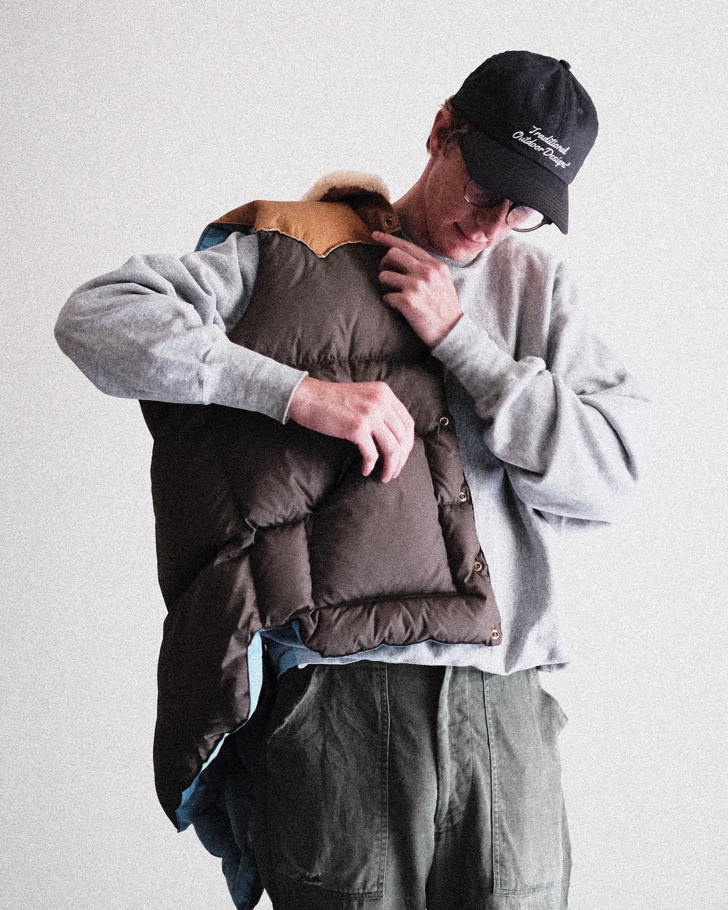 【TOD STORE 】 ROCKY MOUNTAIN FEATHERBED , CHRISTY VEST NYLON T.O.D. EXCLUSIVE MODEL