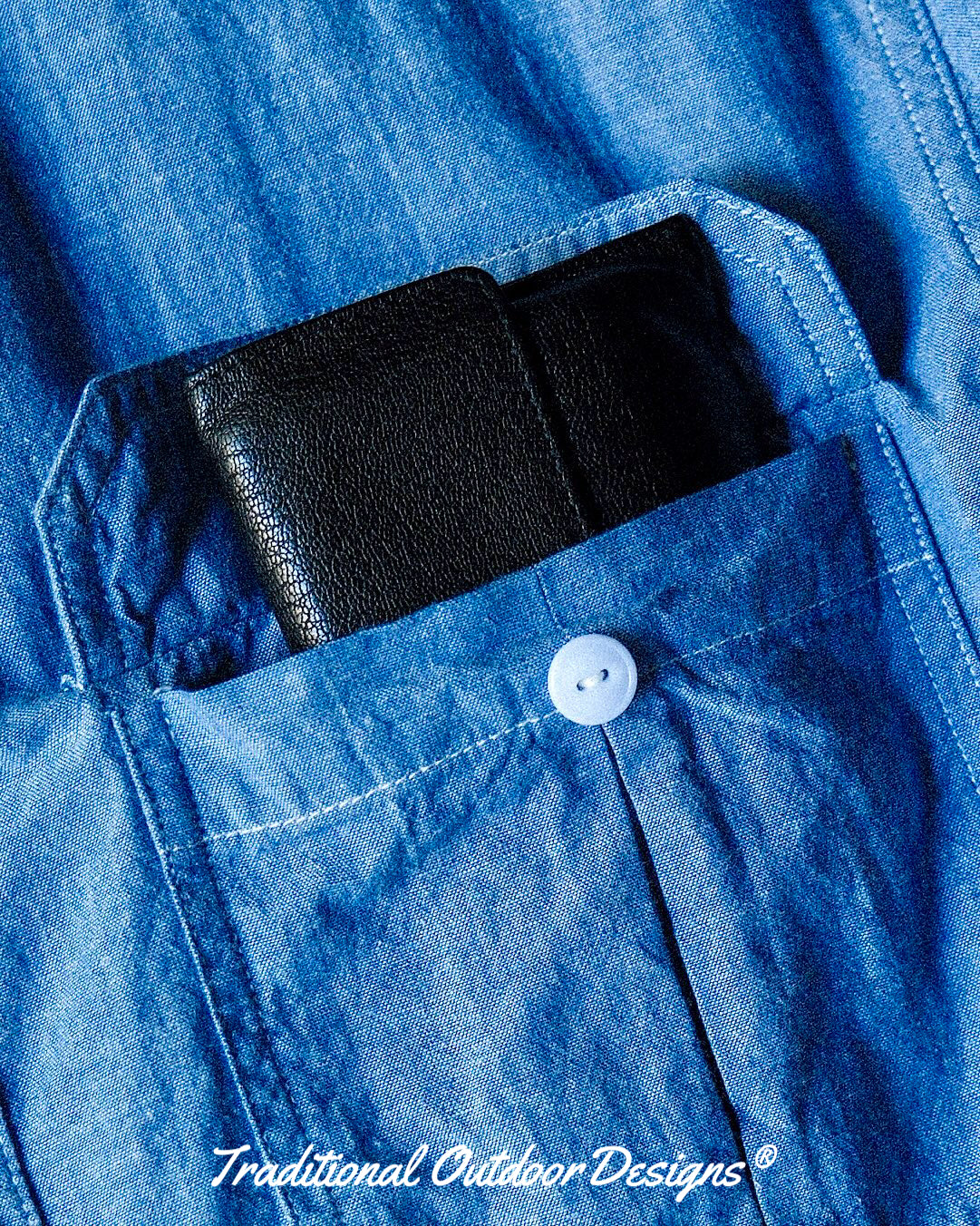 【T.O.D. Outdoorwear Co.】TOD THUNDERCLAP SHIRT DFP LS CHAMBRAY