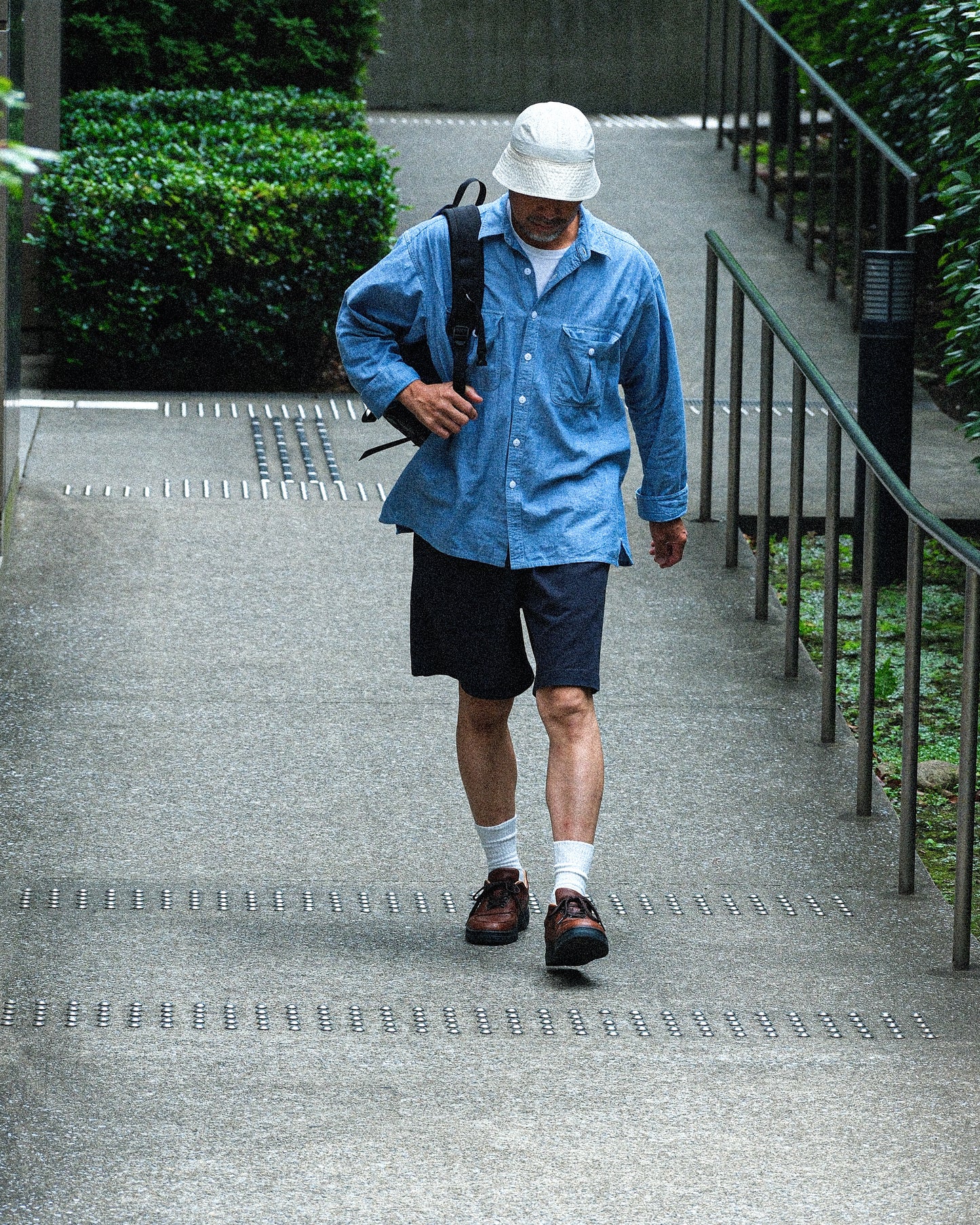 【T.O.D. Outdoorwear Co.】TOD THUNDERCLAP SHIRT DFP LS CHAMBRAY