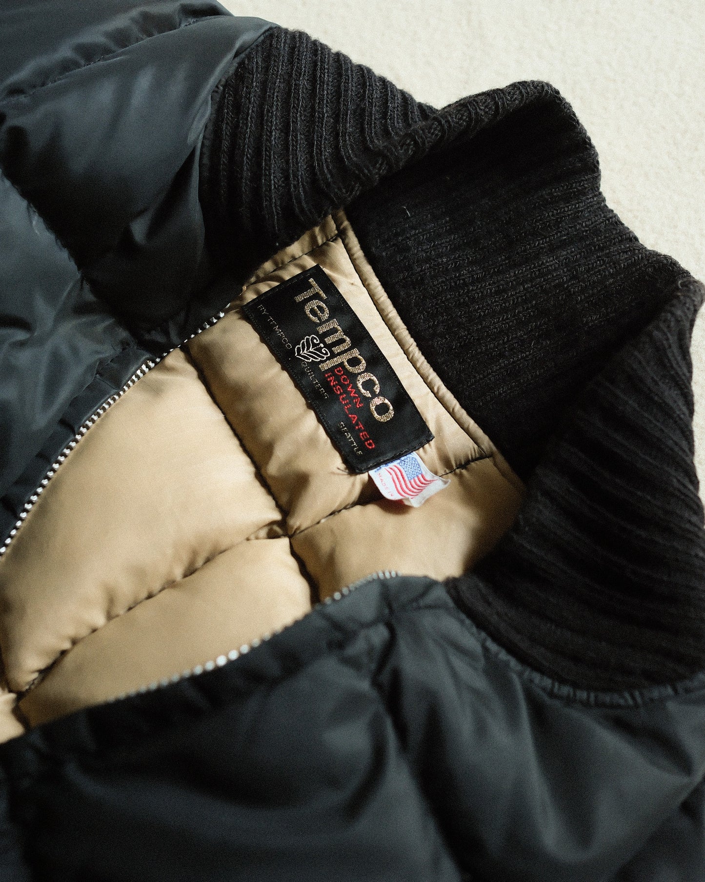【XL/残り1点】【TOD ONLINE】70s TEMPCO SHORT DOWN JACKET