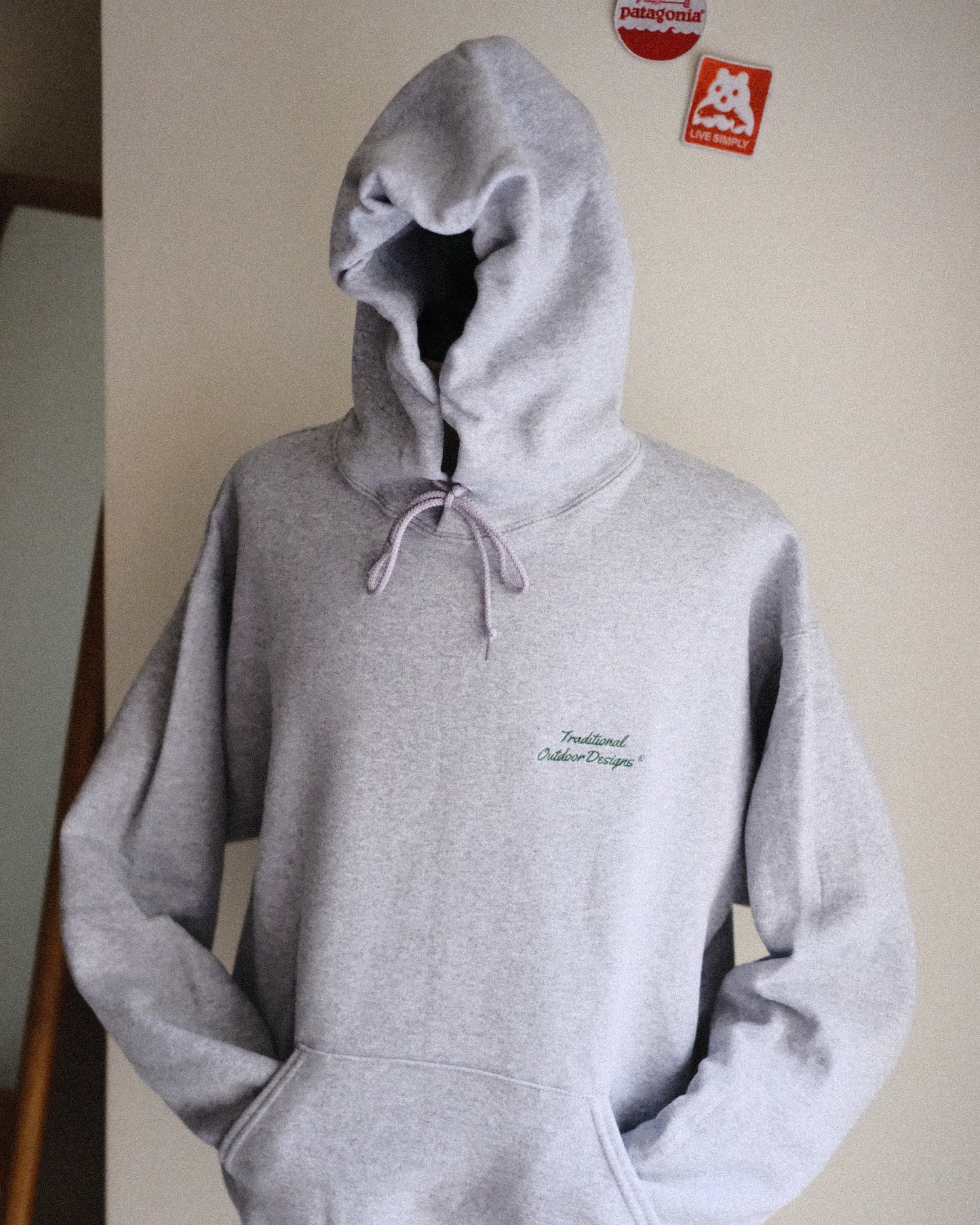 【Traditional Outdoor Designs®】TOD ATHLETIC HOODIE,GREY