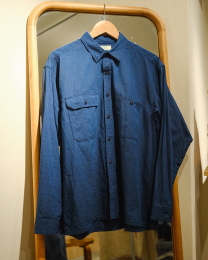 【S size 店頭試着見本】 TOD Thunderclap Shirt FCP LS Chambray