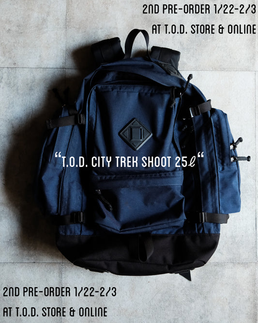 【T.O.D. Outdoorgear】TOD CITY TREK SHOOT 25ℓ