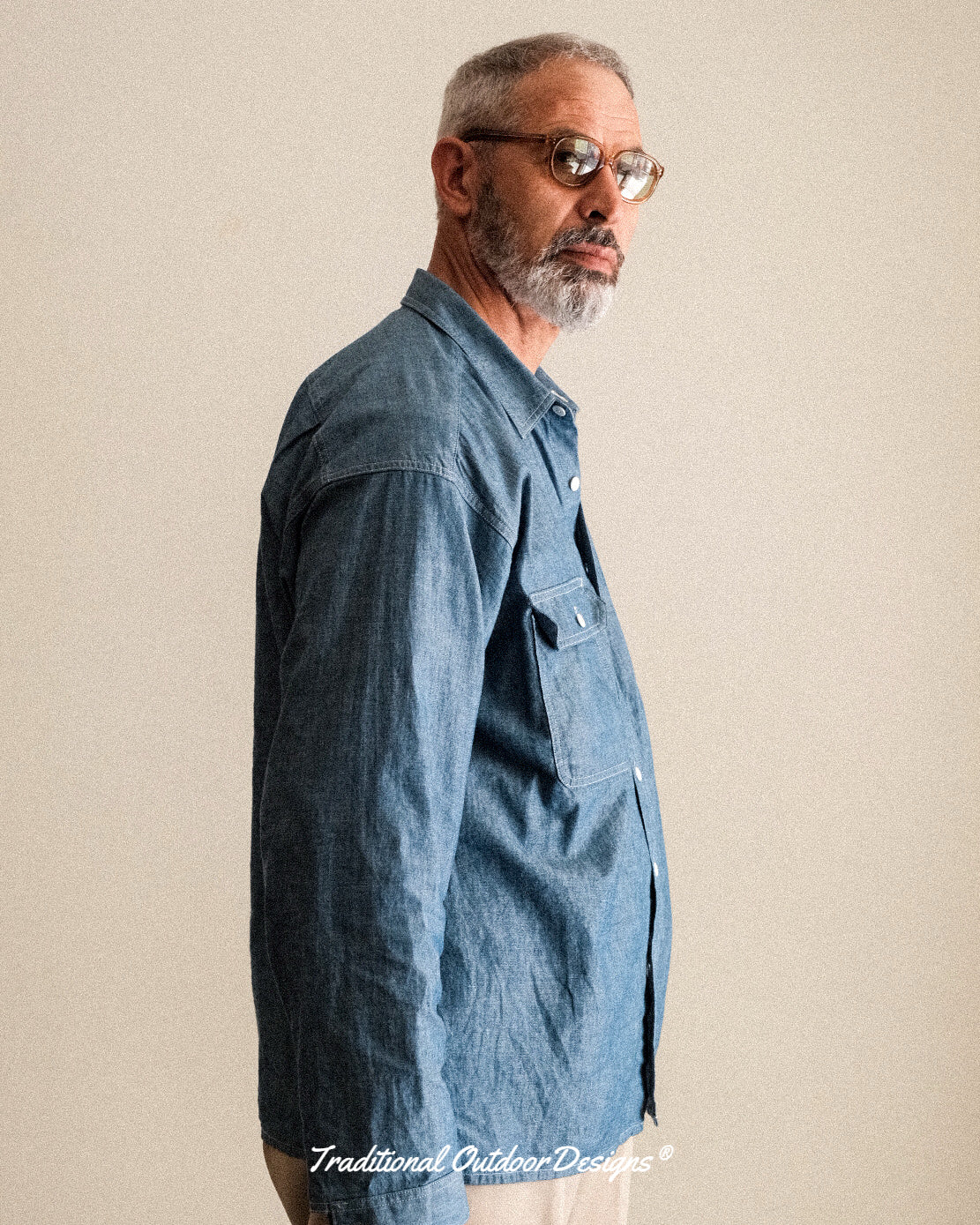 TOD Thunderclap Shirt FCP LS Chambray