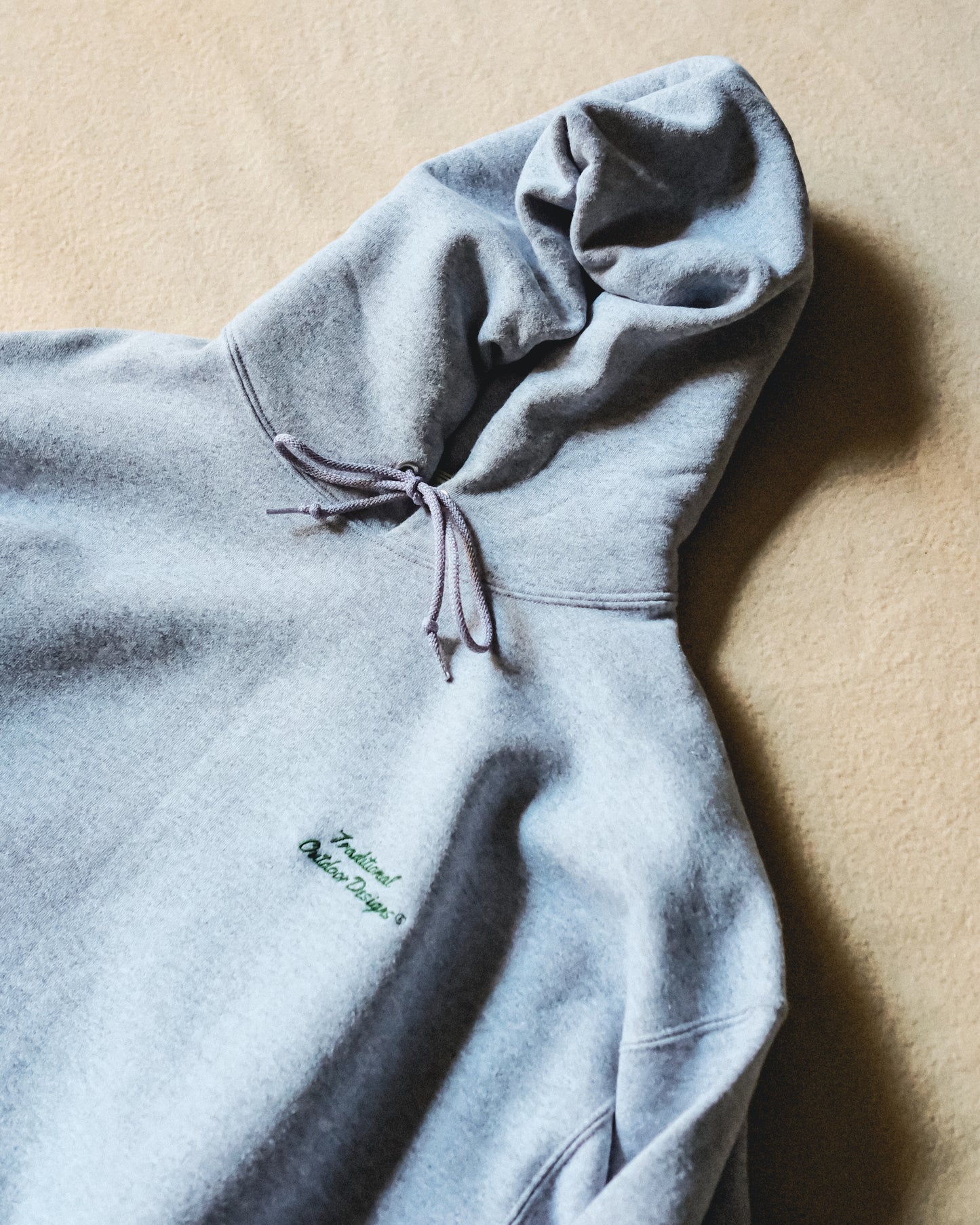 【Traditional Outdoor Designs®】TOD ATHLETIC HOODIE,GREY