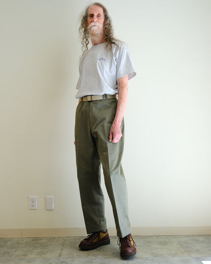 【TOD TRADITIONAL TROUSERS】M1968 CHINO COTTON TWILL, BEIGE