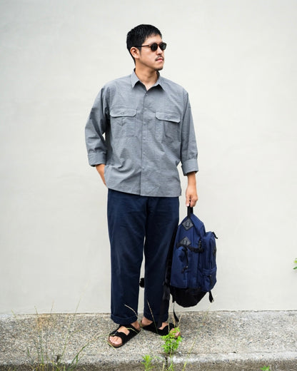 【TOD EARLY FALL 2026】THUNDERCLAP SHIRT DFP LS COOLMAX SEERSUCKER