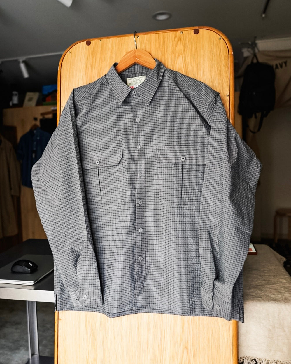 TOD THUNDERCLAP SHIRT DFP LS COOLMAX SEERSUCKER