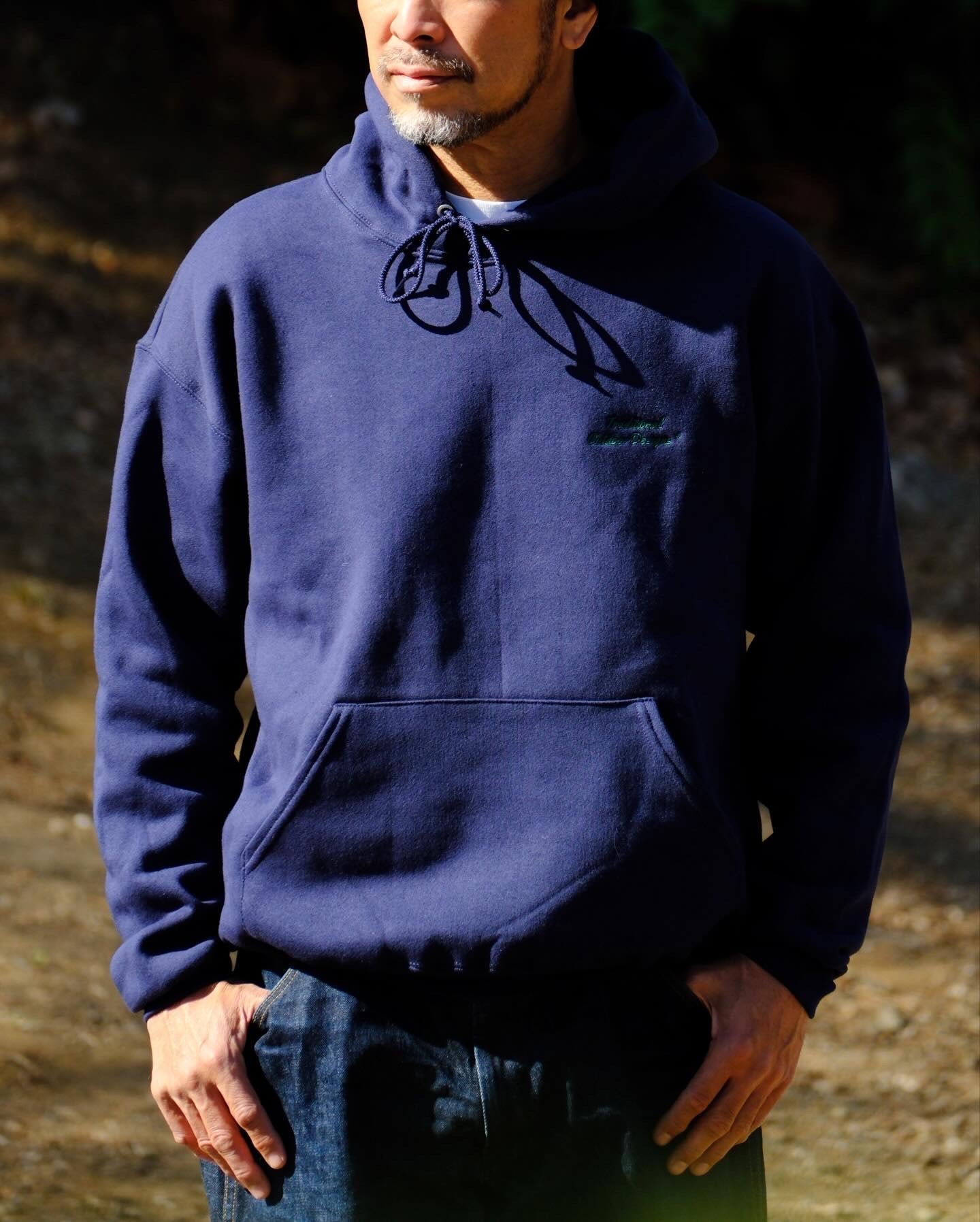 【T.O.D. Sportswear】TOD ATHLETIC HOODIE,NAVY