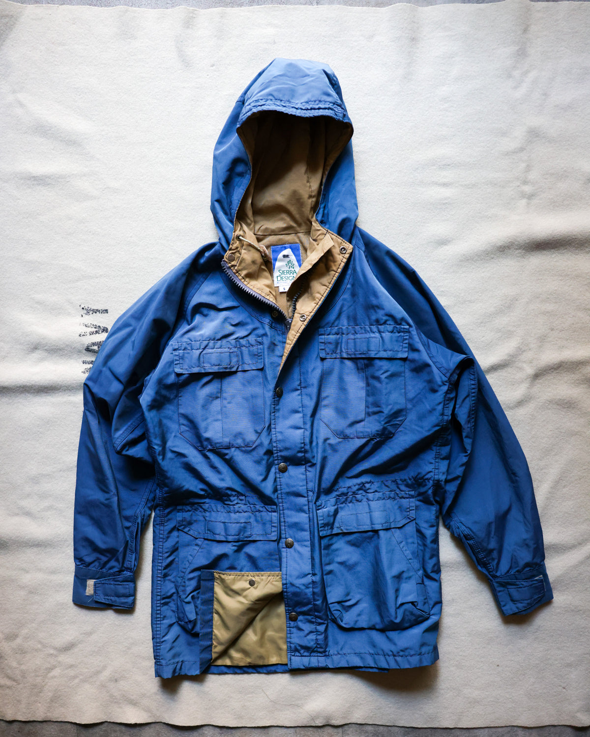 【TOD VINTAGE OUTDOORS】90s SIERRA DESIGNS ORIGINAL MOUNTAIN PARKA NAVY