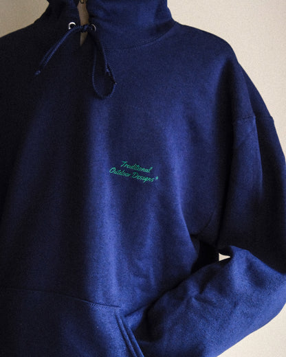 【T.O.D. Sportswear】TOD ATHLETIC HOODIE,NAVY