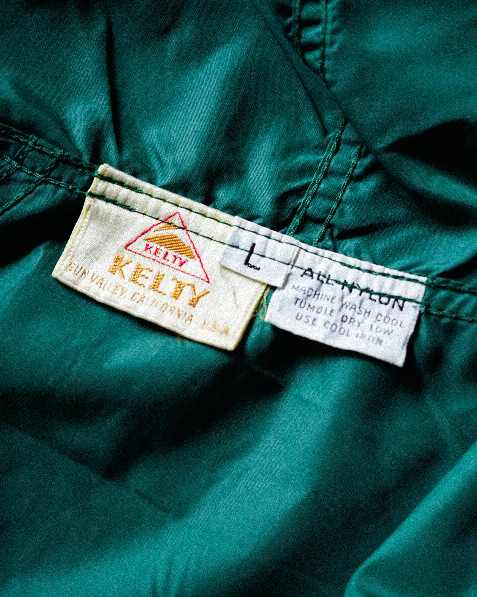 【TOD Archive Designs】Late 70s KELTY PULLOVER WOND ANORAK GREEN L