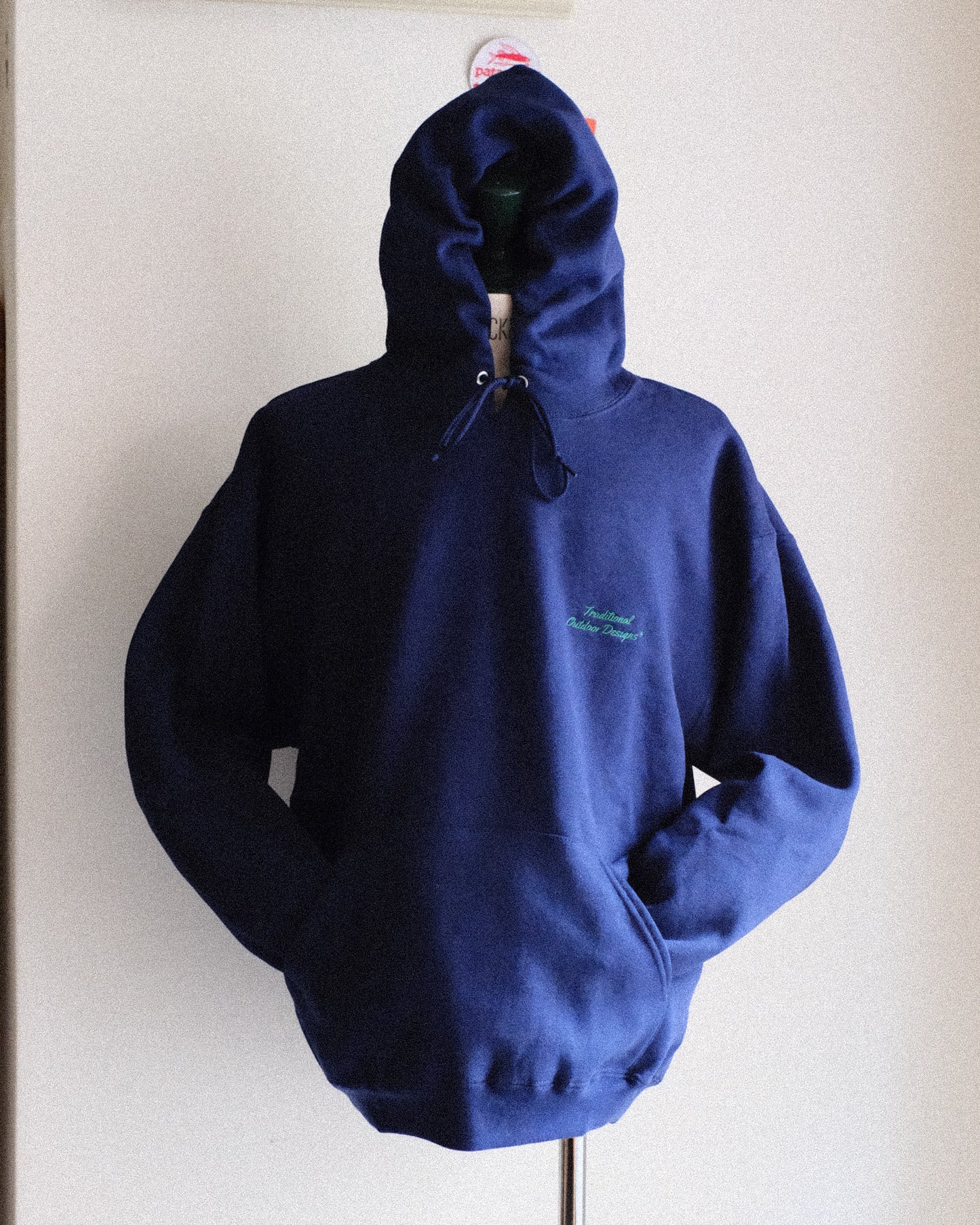 【T.O.D. Sportswear】TOD ATHLETIC HOODIE,NAVY