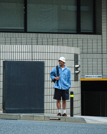 【T.O.D. Outdoorwear Co.】TOD THUNDERCLAP SHIRT DFP LS CHAMBRAY