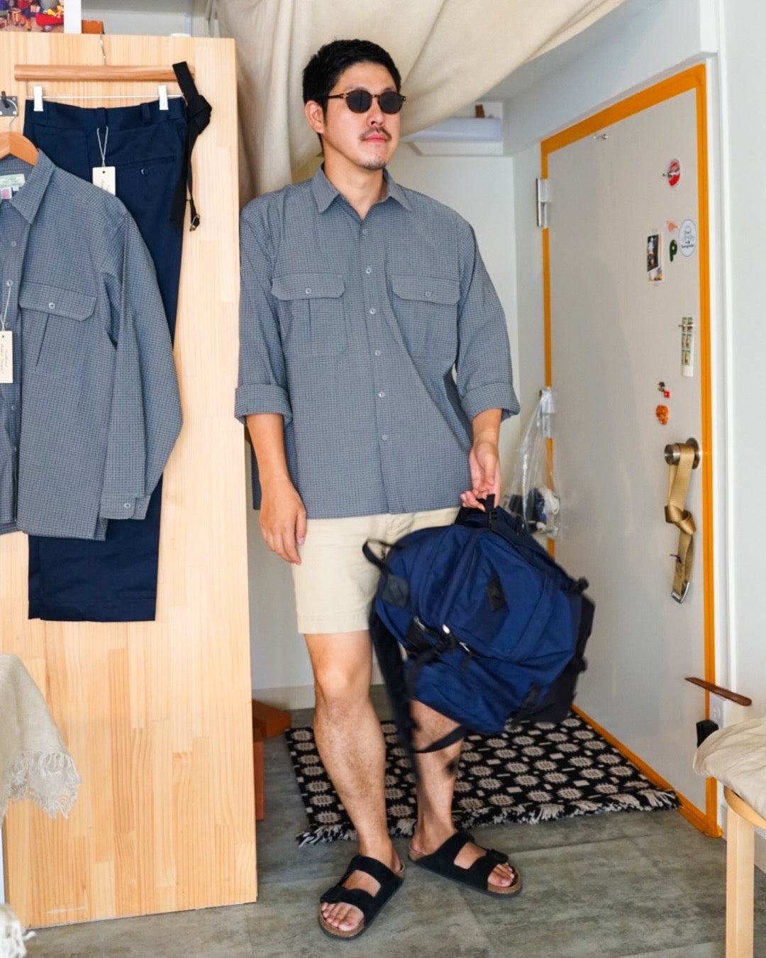 【TOD EARLY FALL 2026】THUNDERCLAP SHIRT DFP LS COOLMAX SEERSUCKER