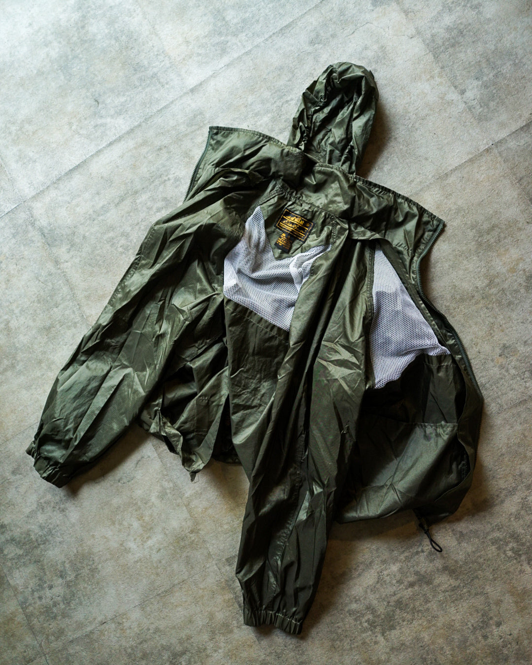 【TOD VINTAGE OUTDOORS】80S - 90S EDDIE BAUER SAC JACK OLIVE XL
