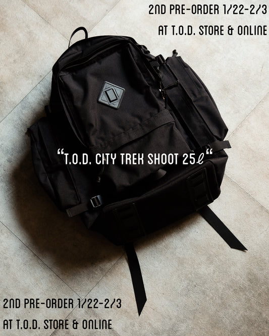 【T.O.D. Outdoorgear】TOD CITY TREK SHOOT 25ℓ