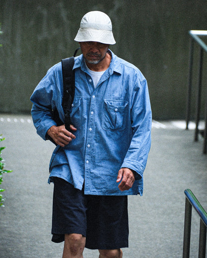 【T.O.D. Outdoorwear Co.】TOD THUNDERCLAP SHIRT DFP LS CHAMBRAY